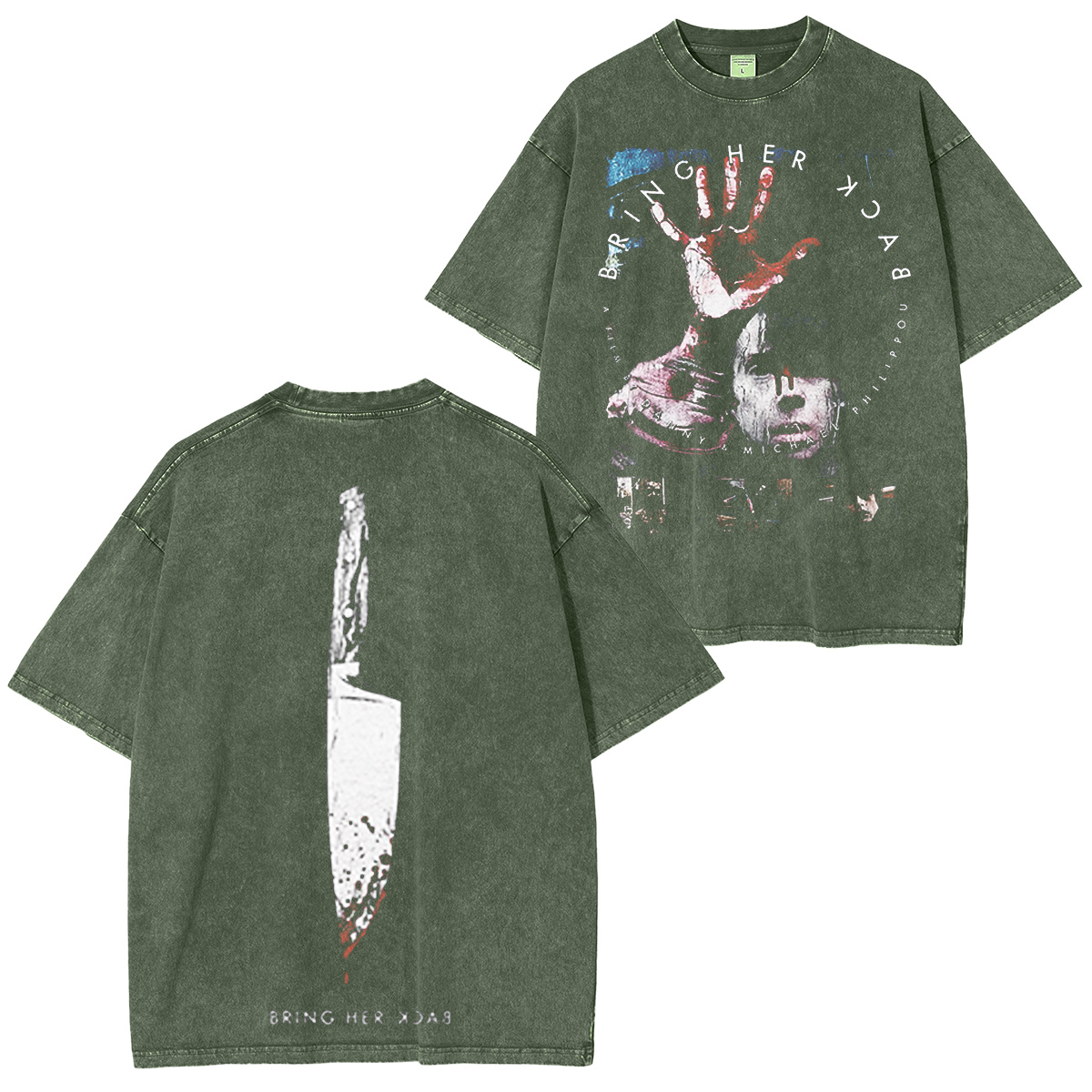 Bring Her Back Unisex Washed T-shirt