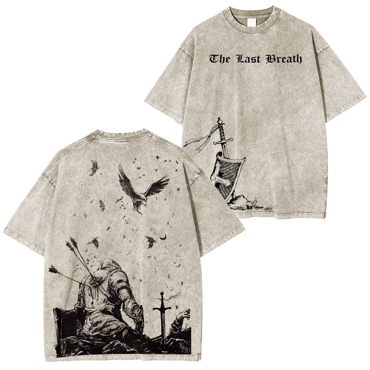 Dark Knight Baldwin IV Washed T-shirt/Crewneck/Hoodie