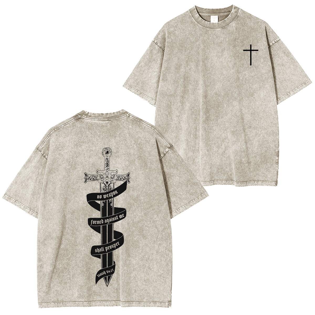 NoWeapon Formed Washed T-shirt/Crewneck/Hoodie