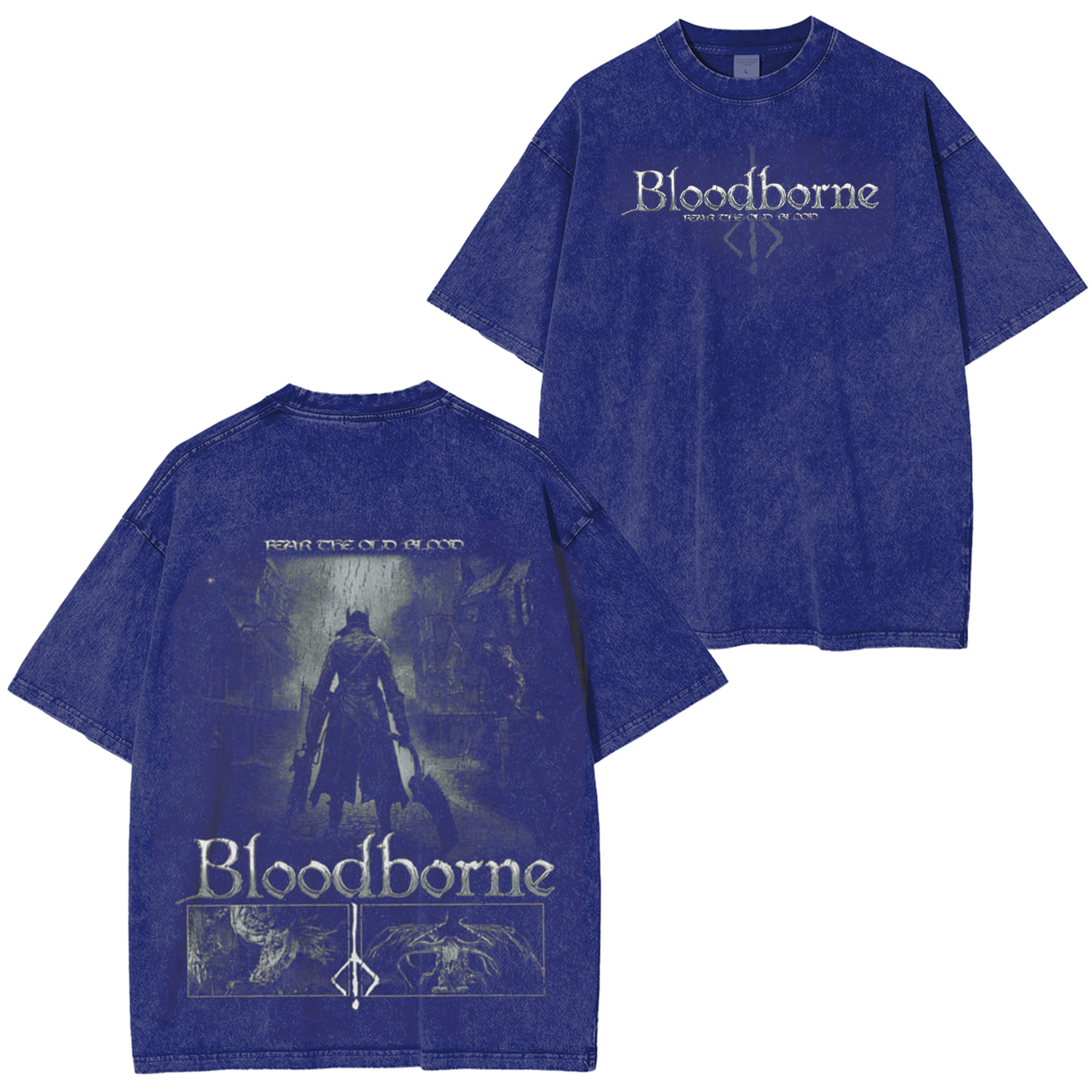 Amygdala Bloodborne Vintage Unisex Washed T-Shirt