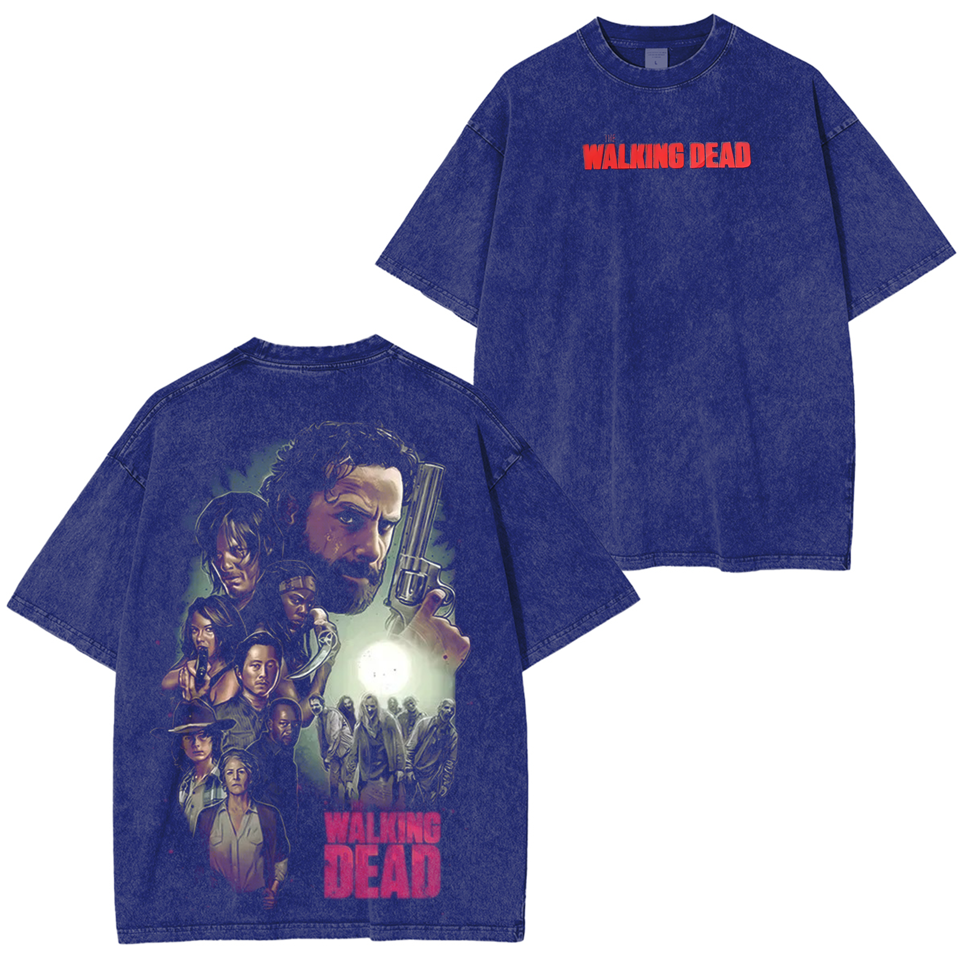 The Walking Dead Vintage Unisex Washed T-Shirt