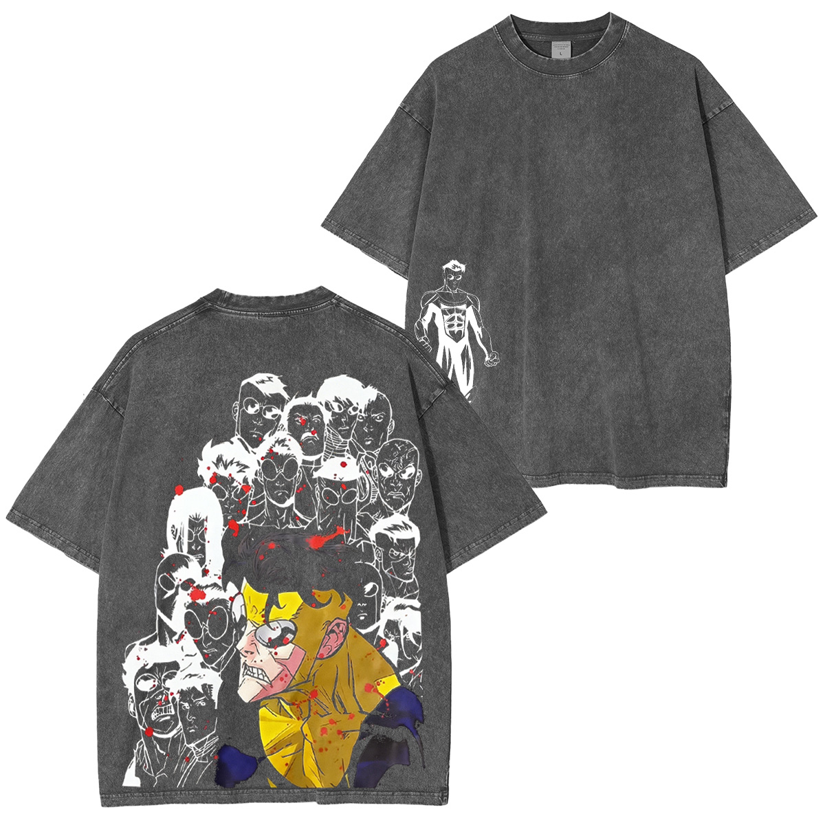Invincible Washed T-shirt/Crewneck/Hoodie