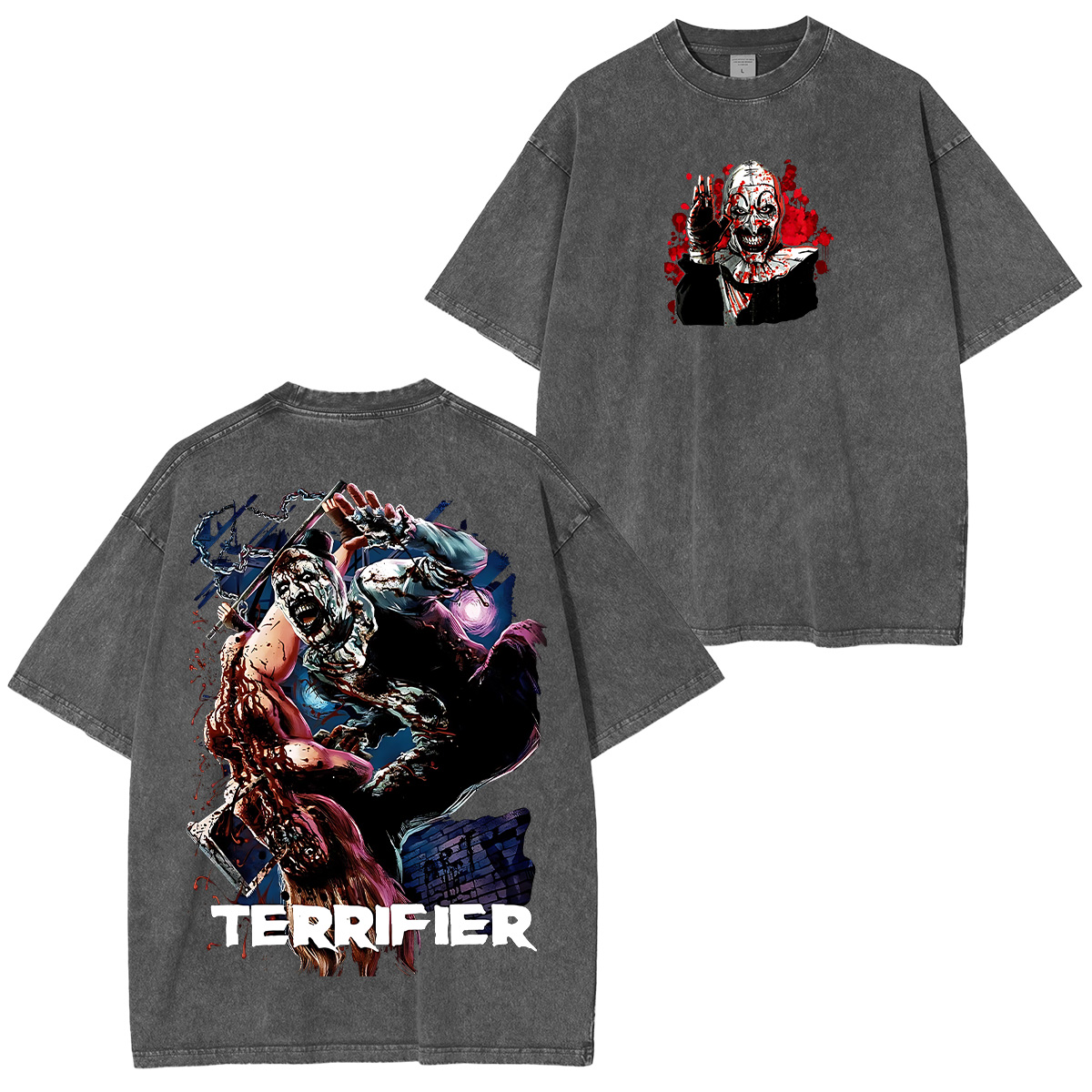 Halloween Horror Vintage Washed T-shirt/Crewneck/Hoodie