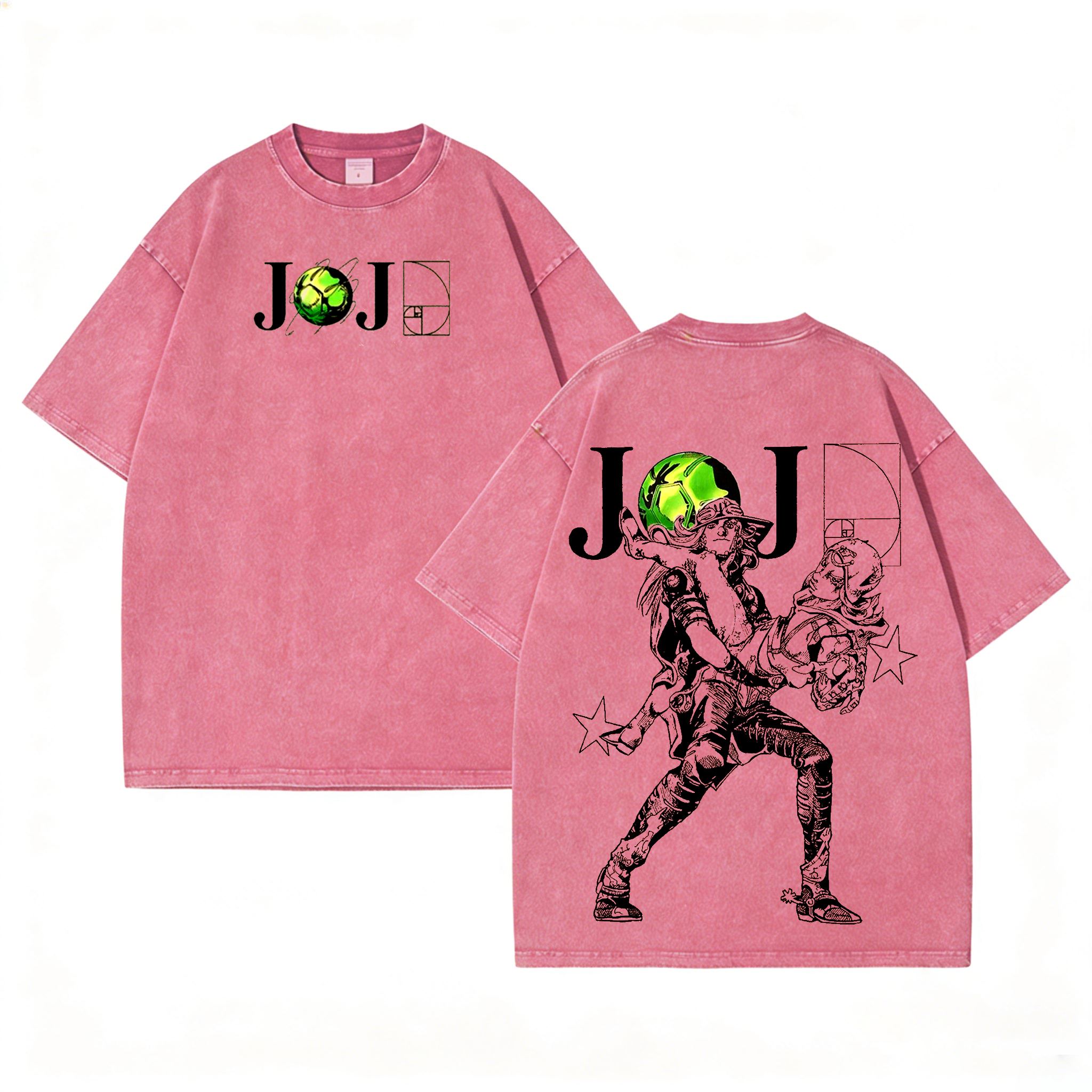 Steel Ball Run,Jojo Anime  Washed T-shirt/Crewneck/Hoodie