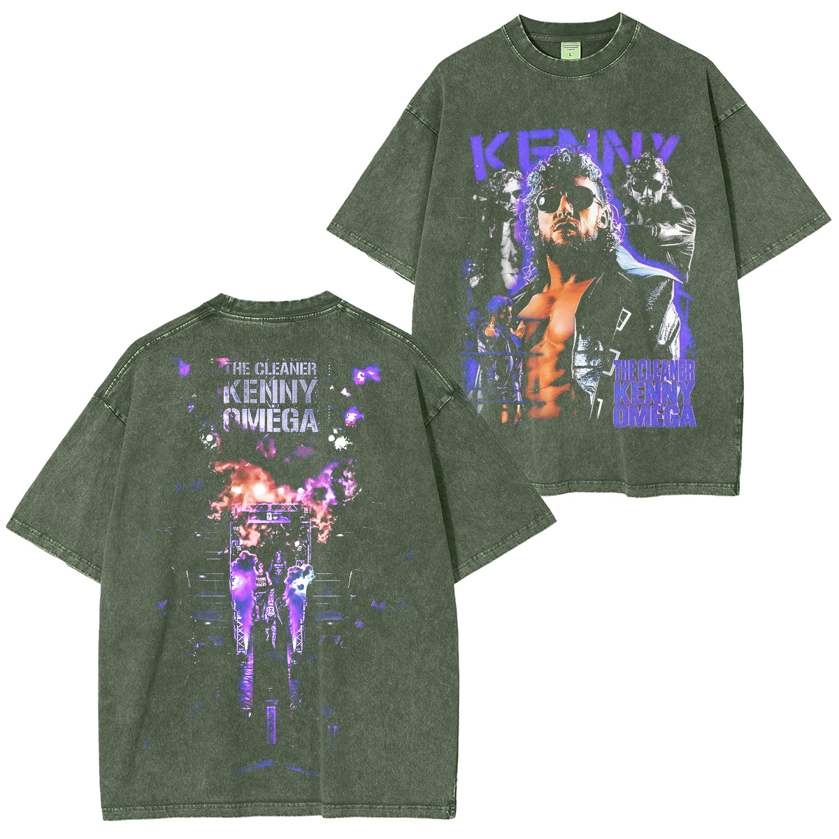 The Cleaner Kenny Omega Vintage Washed T-shirt/Crewneck/Hoodie