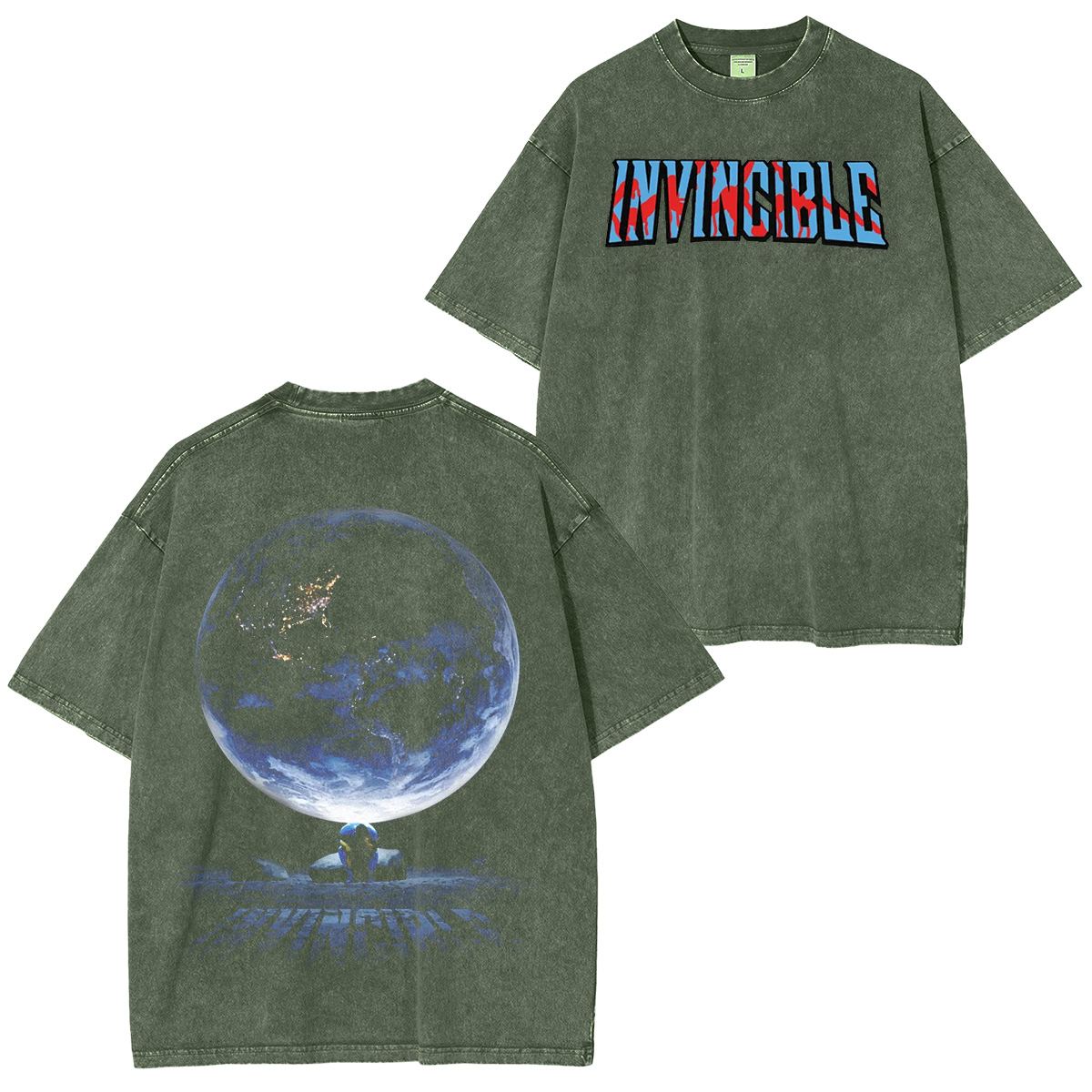 Invincible Vintage Washed T-shirt/Crewneck/Hoodie