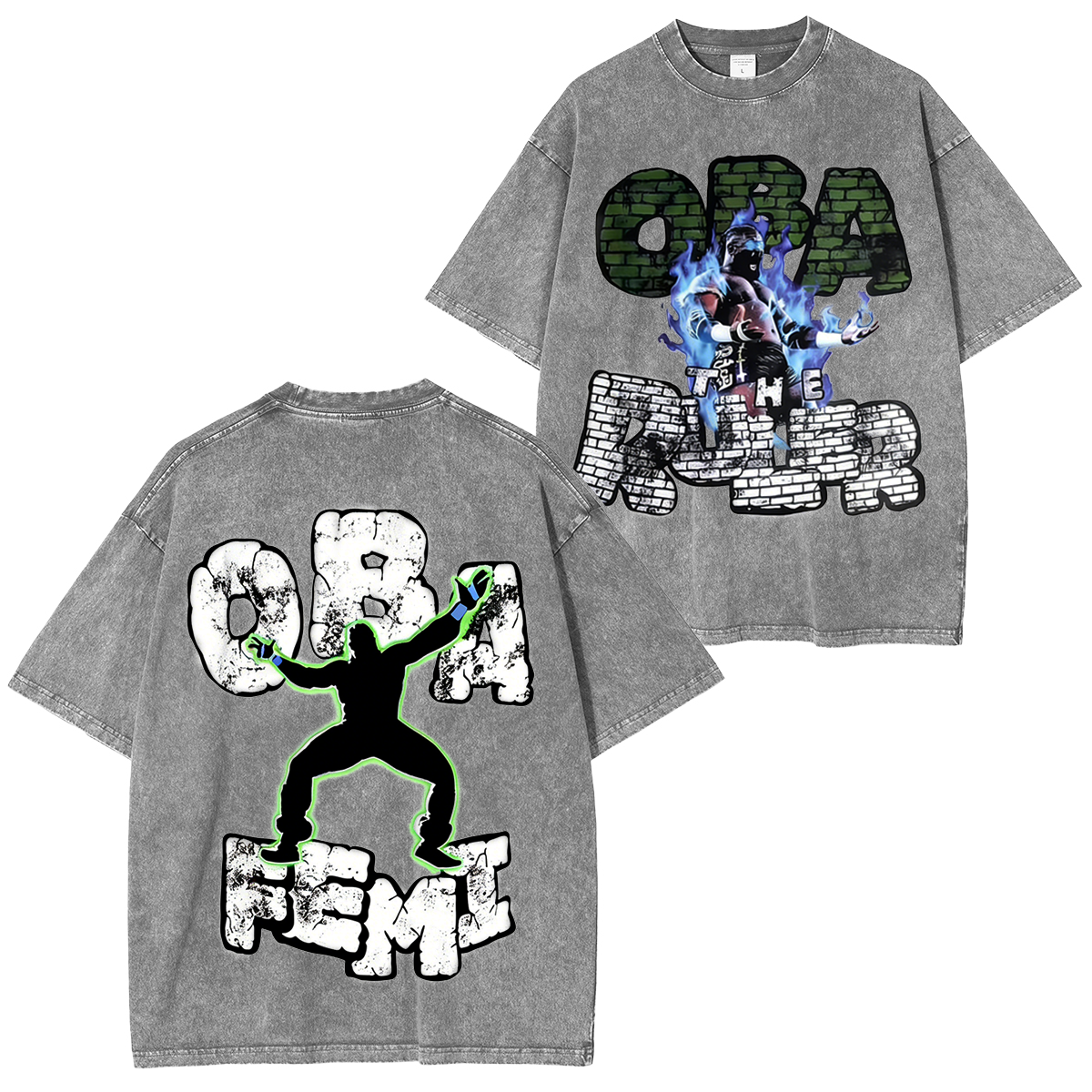 Wrestling Obafemi Washed T-shirt/Crewneck/Hoodie