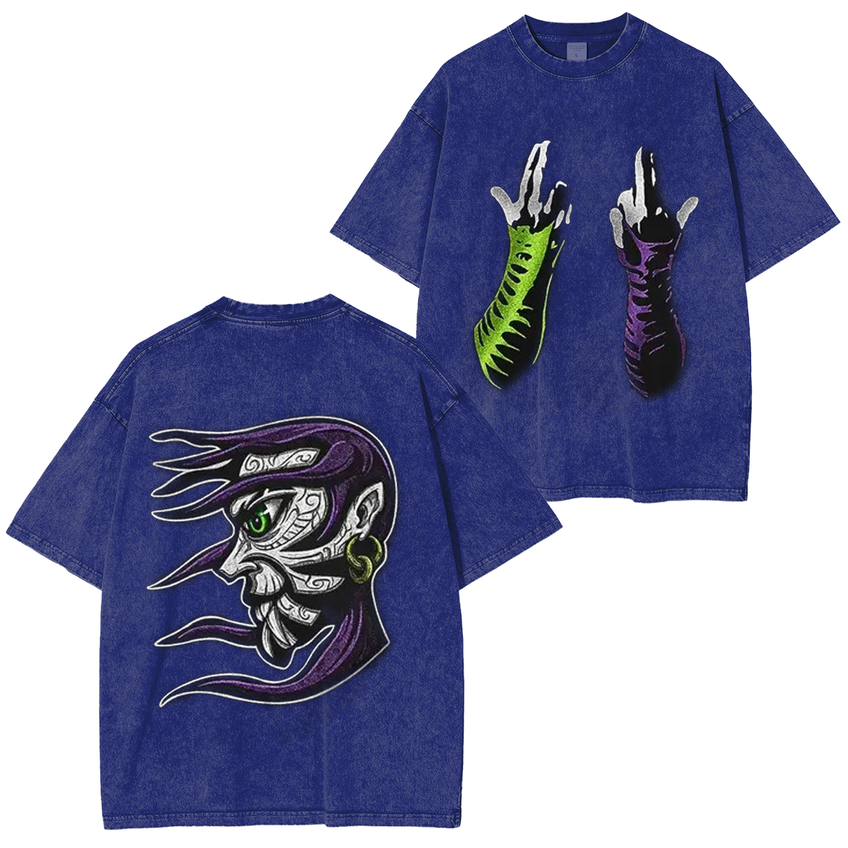 UNDISPUTED Jeff Hardy Fist of Enigma Heavy Cotton Vintage Washed T-shirt/Crewneck/Hoodie