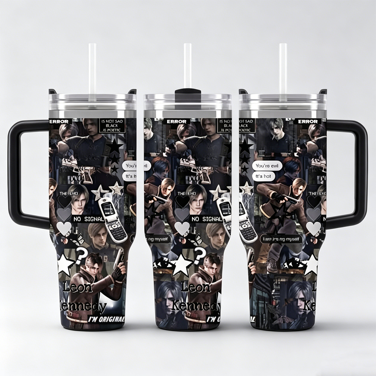 Leon S. Kennedy 40 Oz Tumbler
