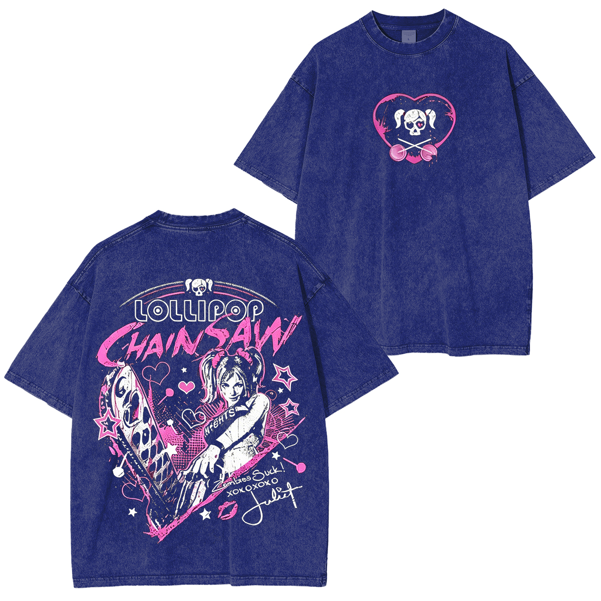 Lollipop Chainsaw Washed T-shirt/Crewneck/Hoodie
