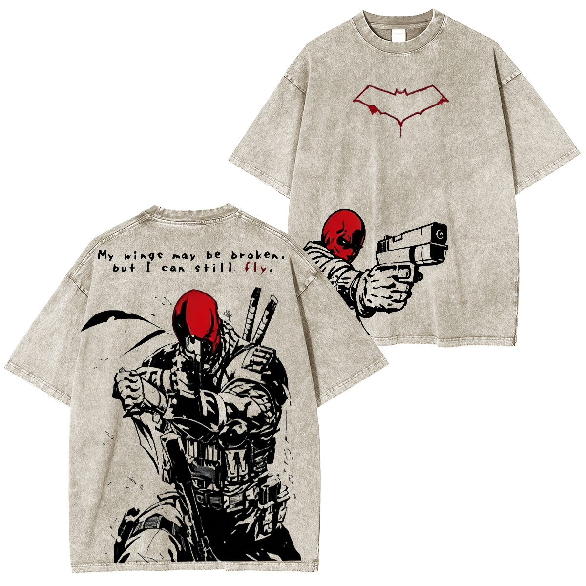Red Hood Washed T-shirt