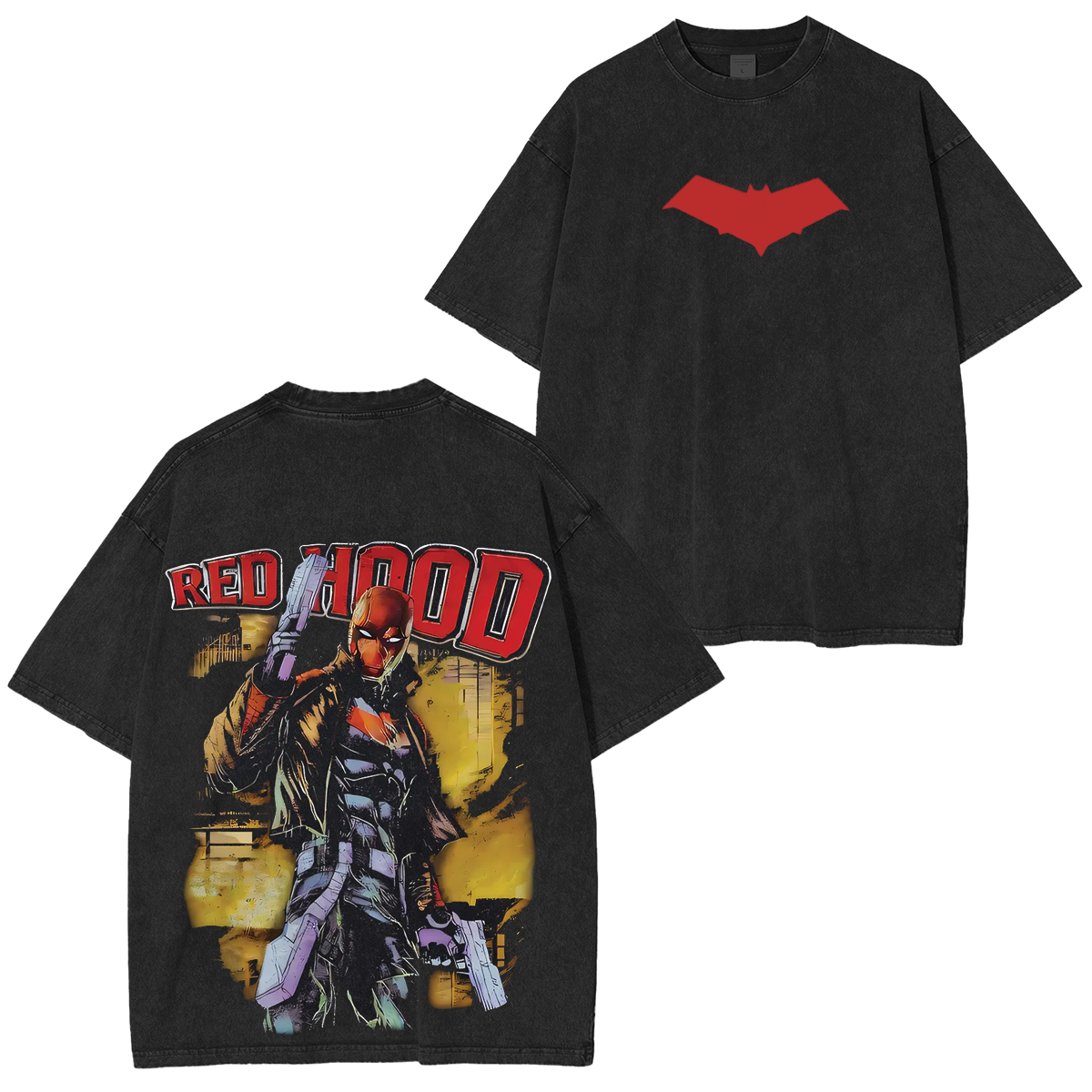 Red Hood Jason Todd Washed T-shirt/Crewneck/Hoodie