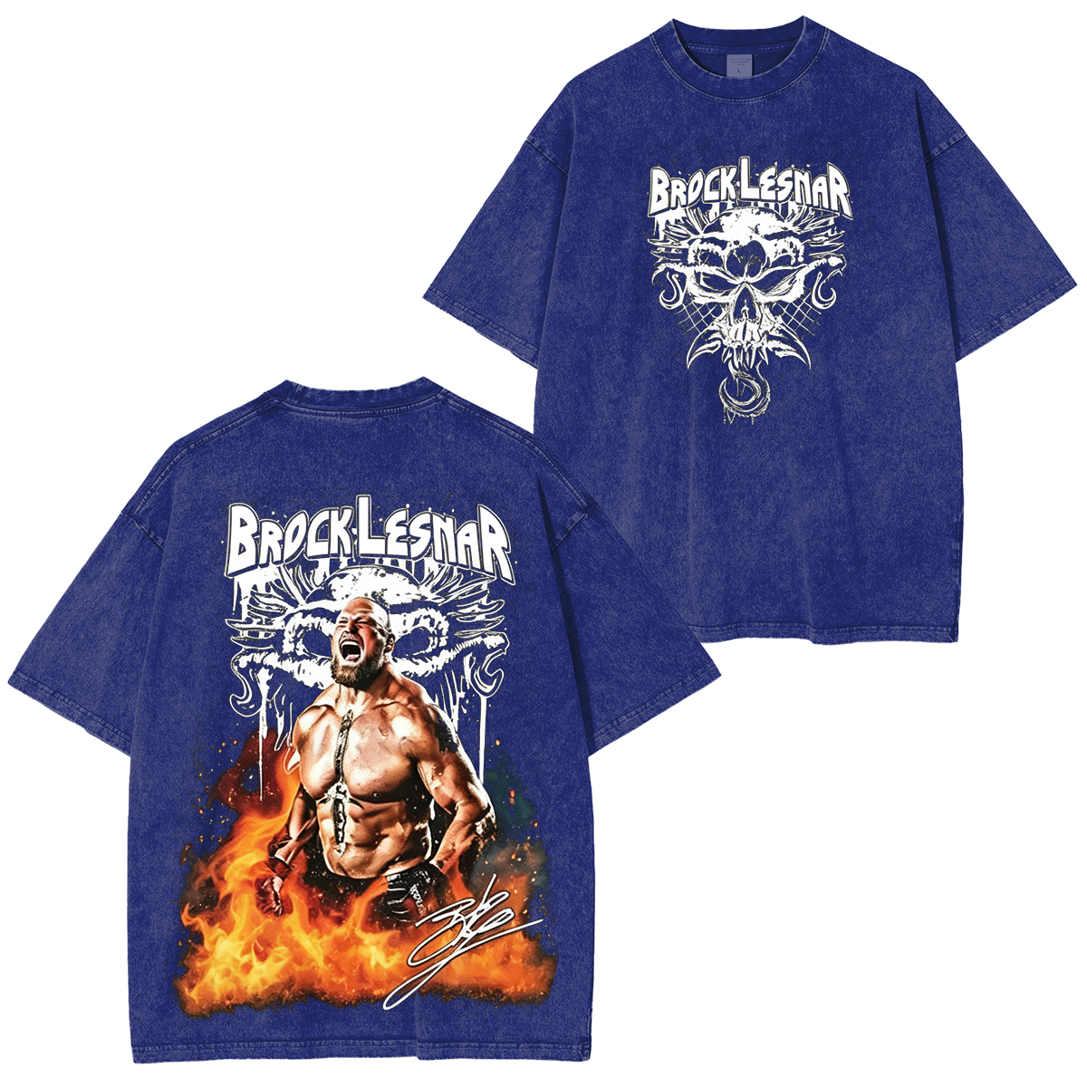 WWE Brock Lesnar Beast Incarnate Graphic Washed T-shirt/Crewneck/Hoodie