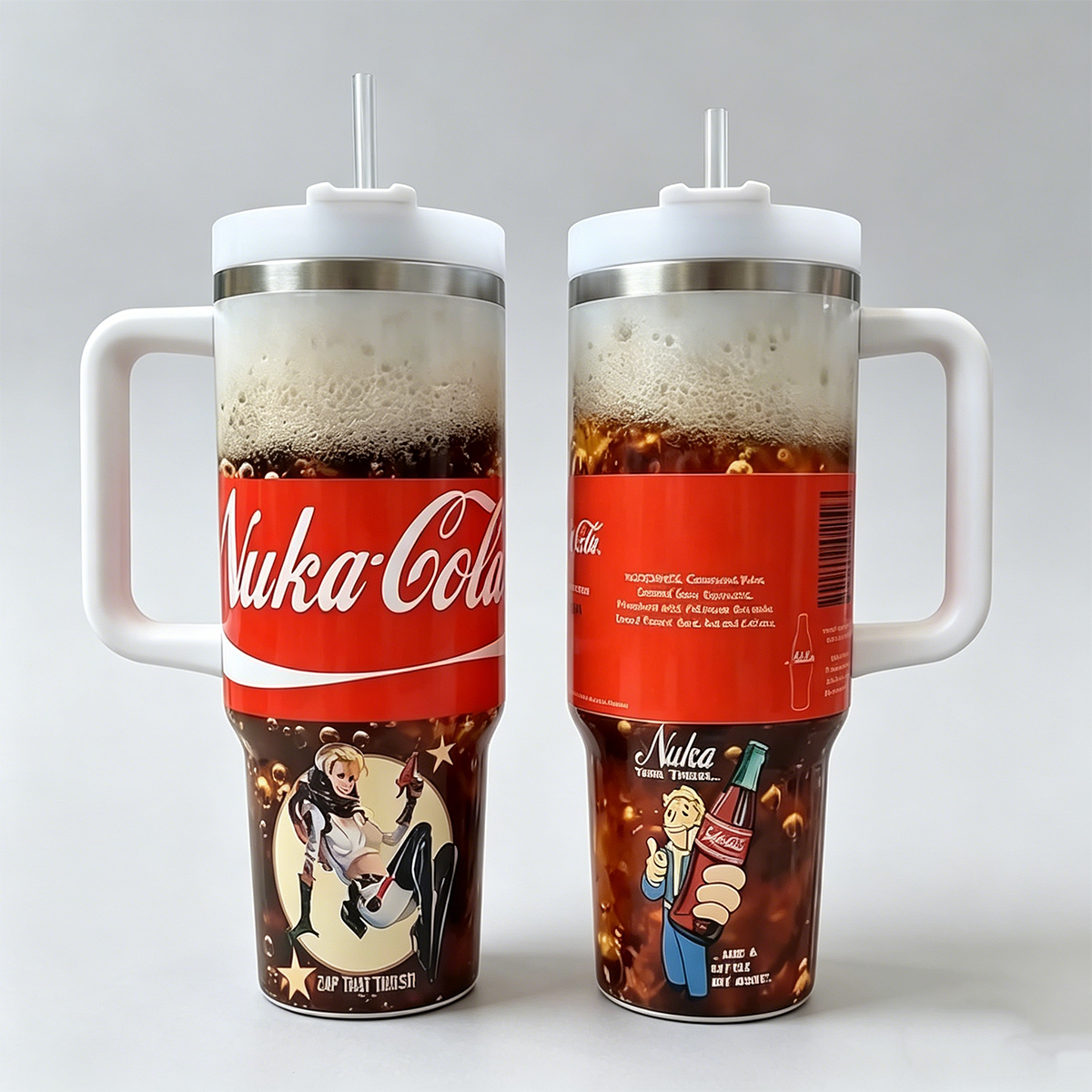 Fallout Games Custom Stanley Cup 40 oz 30 oz Tumbler