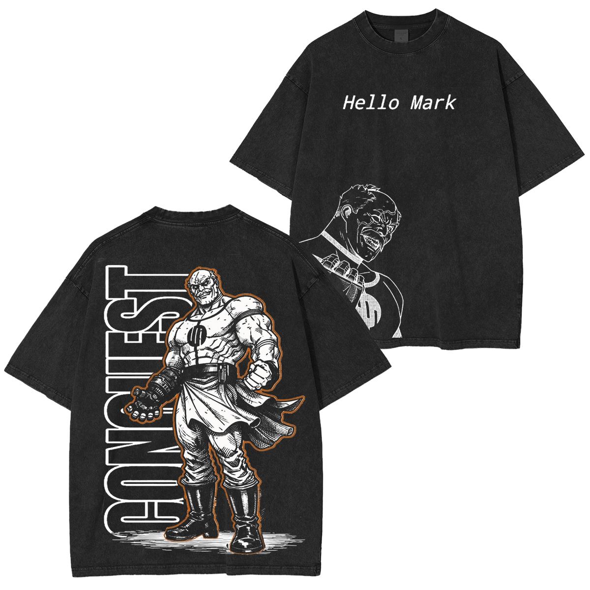 invincible Unisex Washed T-Shirt