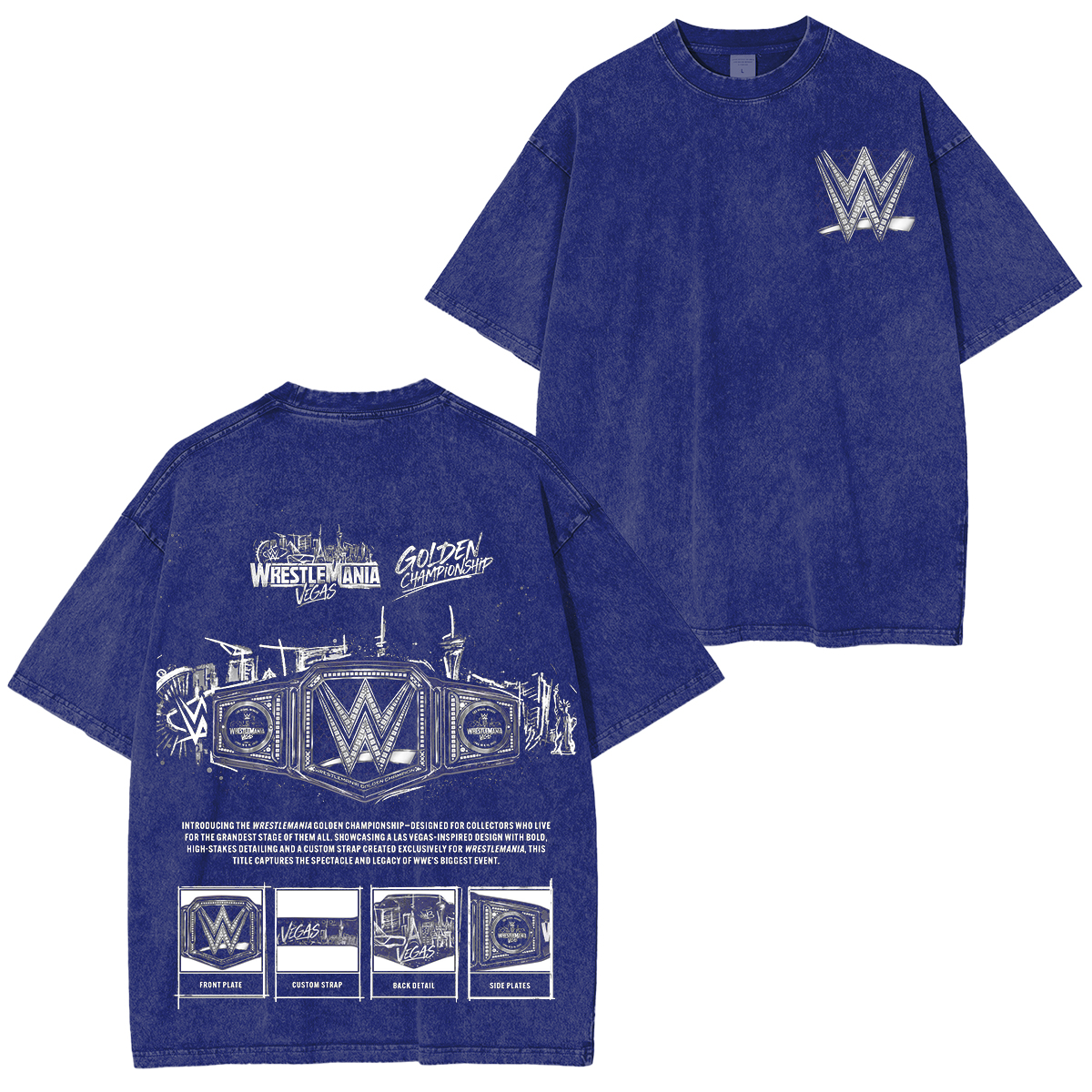 WrestleMania 42 Skyline Washed T-shirt/Crewneck/Hoodie