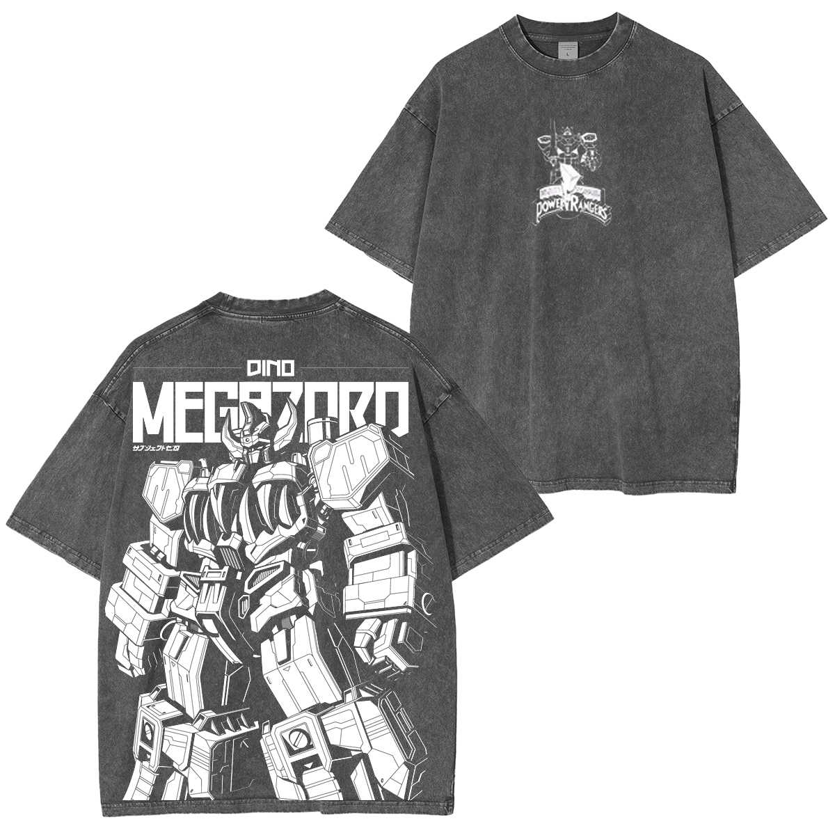 Megazord Washed T-shirt/Crewneck/Hoodie