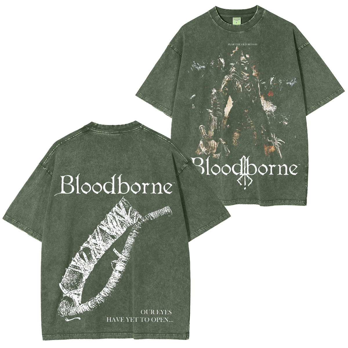 Bloodborne Washed T-shirt/Crewneck/Hoodie
