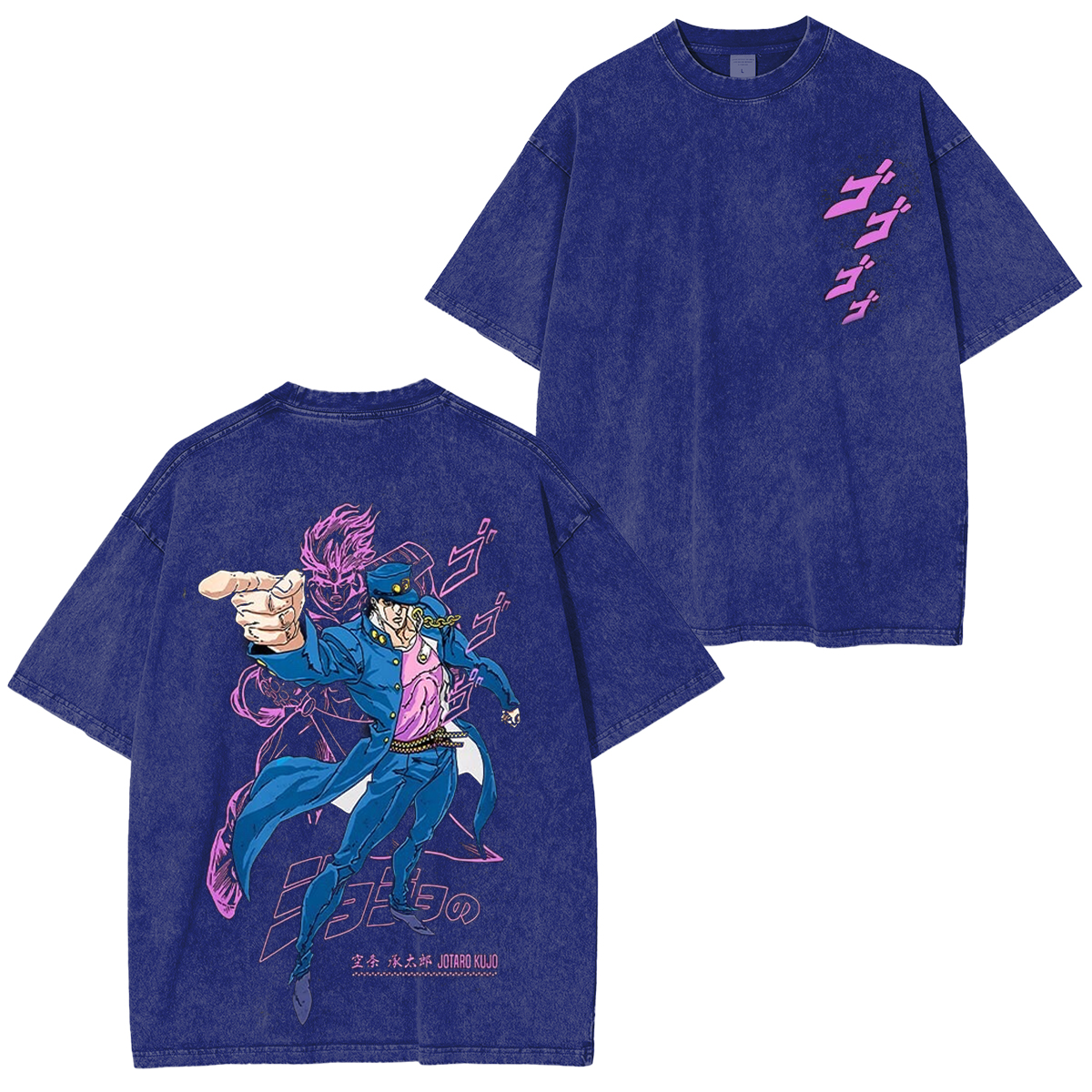 JoJo's Bizarre Adventure Washed T-shirt/Crewneck/Hoodie