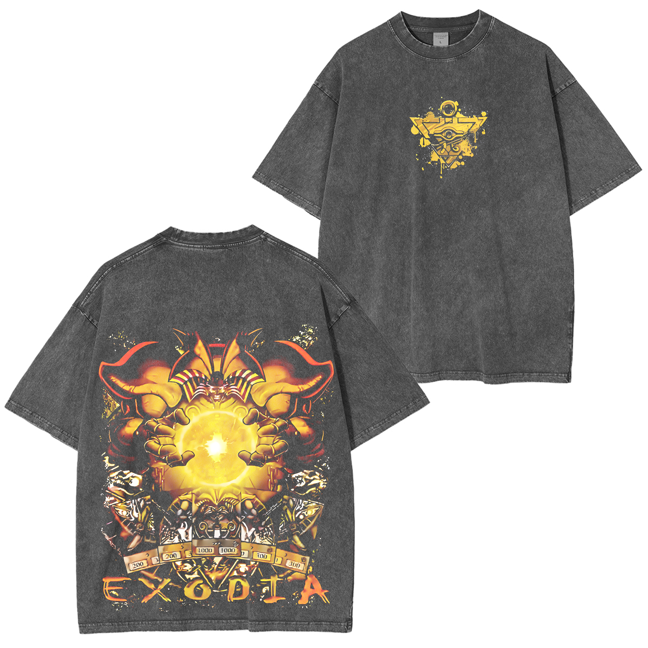 Yugioh Youngla Vintage Unisex Washed T-Shirt