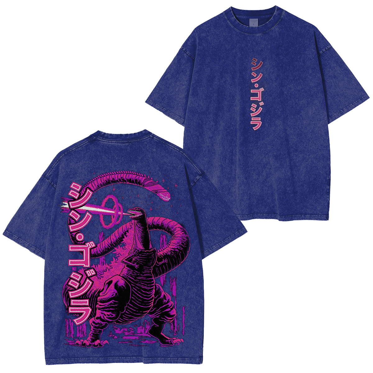 Playera Godzilla Washed T-shirt/Crewneck/Hoodie