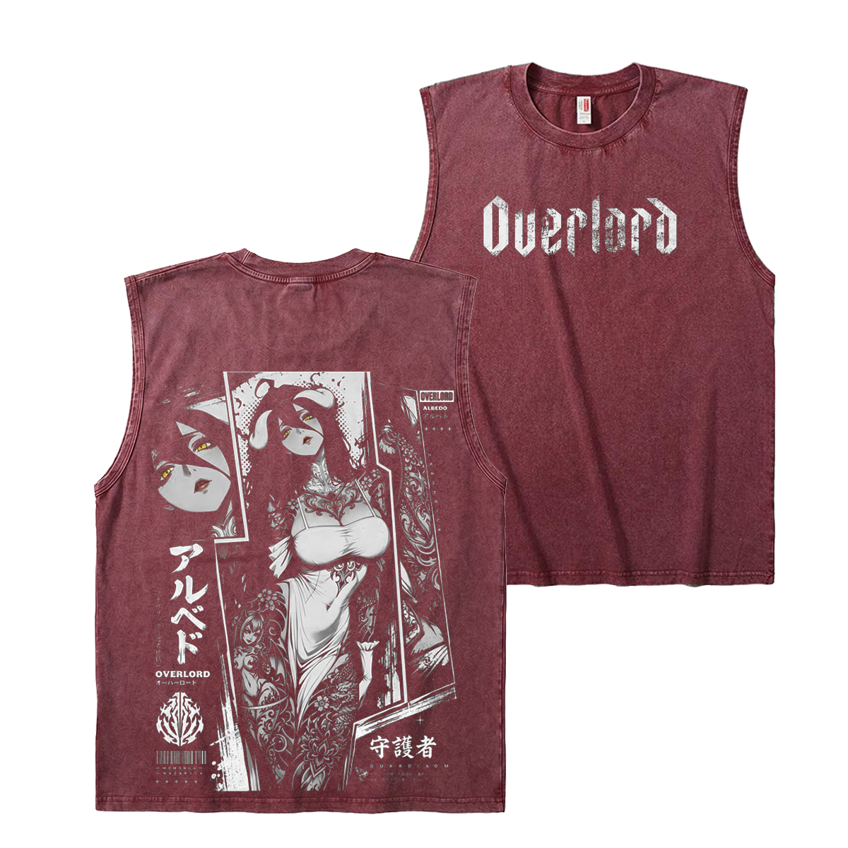 Albedo Overlord Washed Tank Top