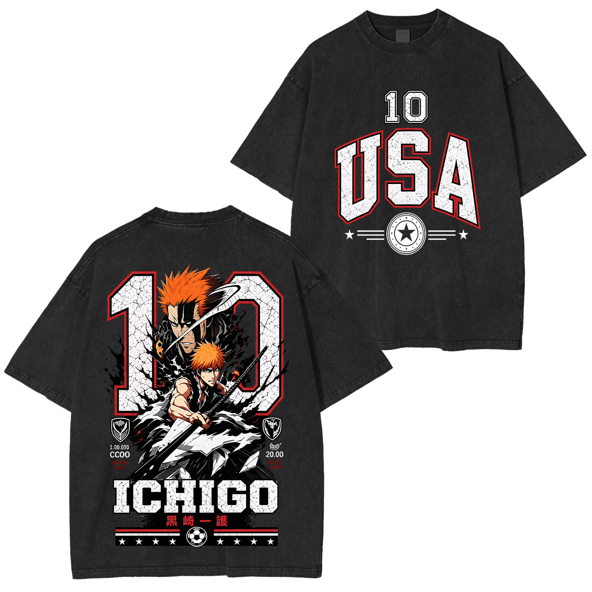 Ichigo World Cup 2026 Unisex Washed T-Shirt