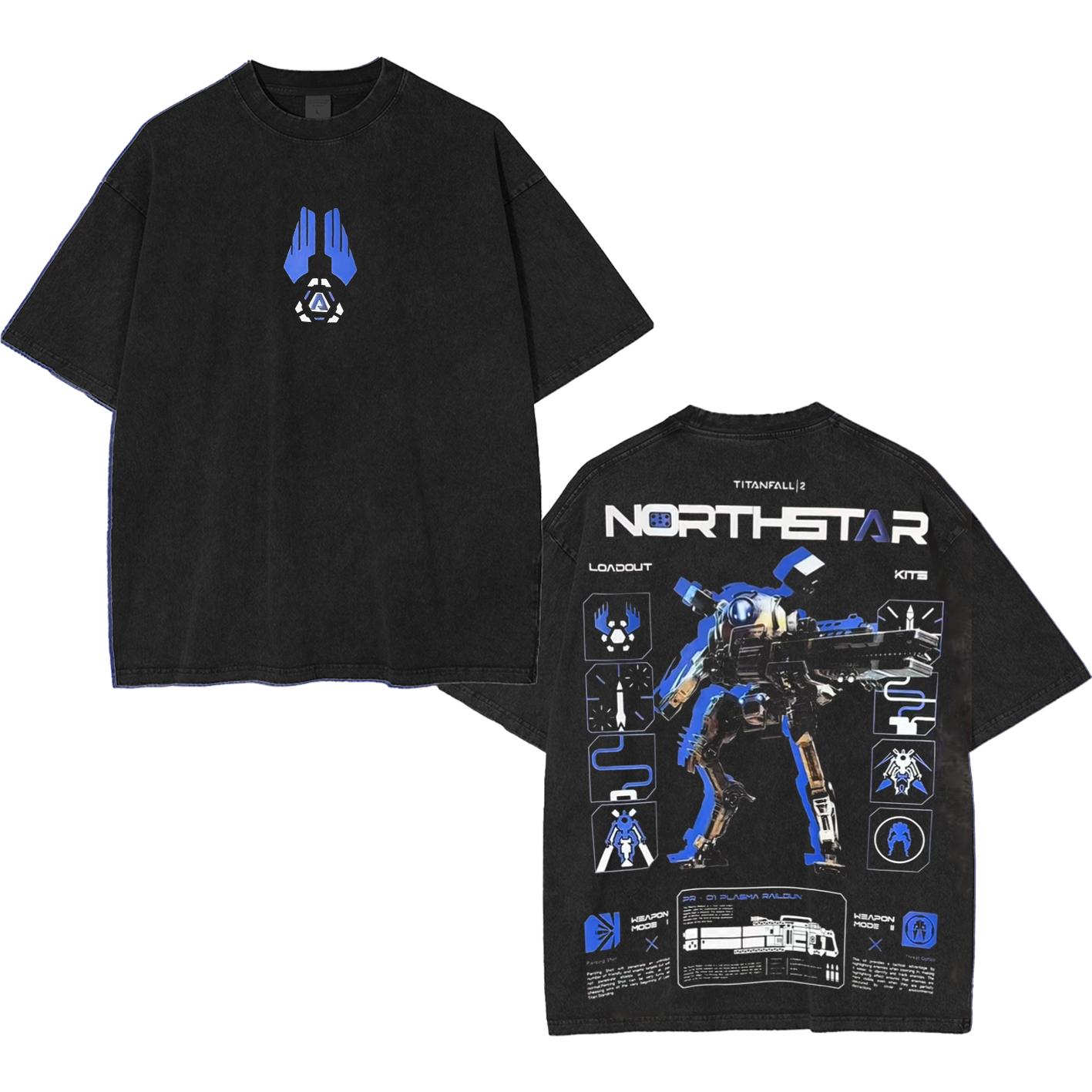 Titanfall 2 Unisex Washed T-Shirt