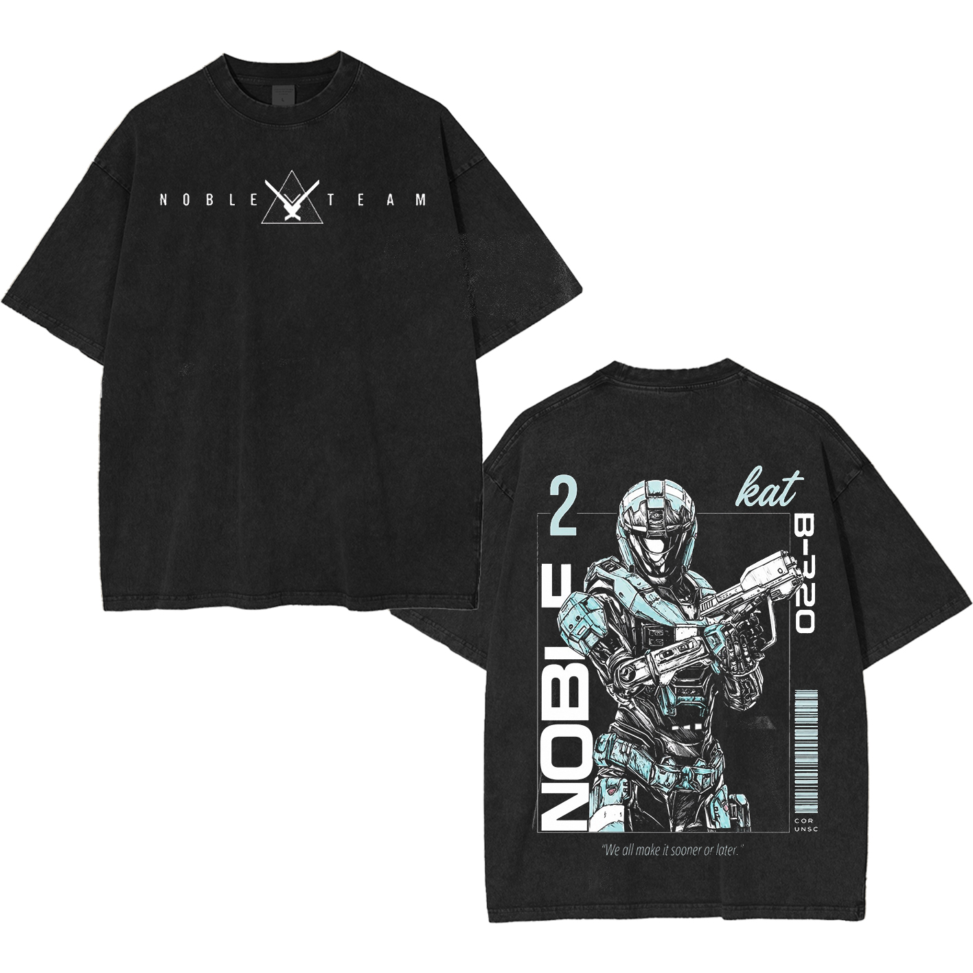 Halo Noble Team Unisex Washed T-Shirt