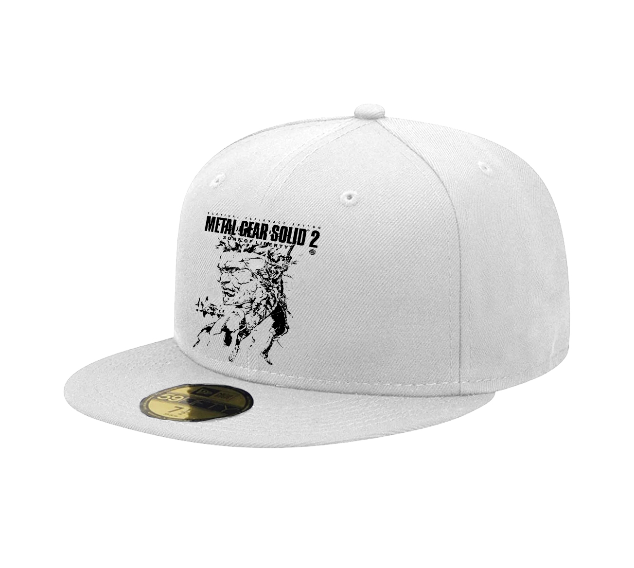 GS2 Snake And Raiden Cover Game Metal Gear Solid Graphic Cap