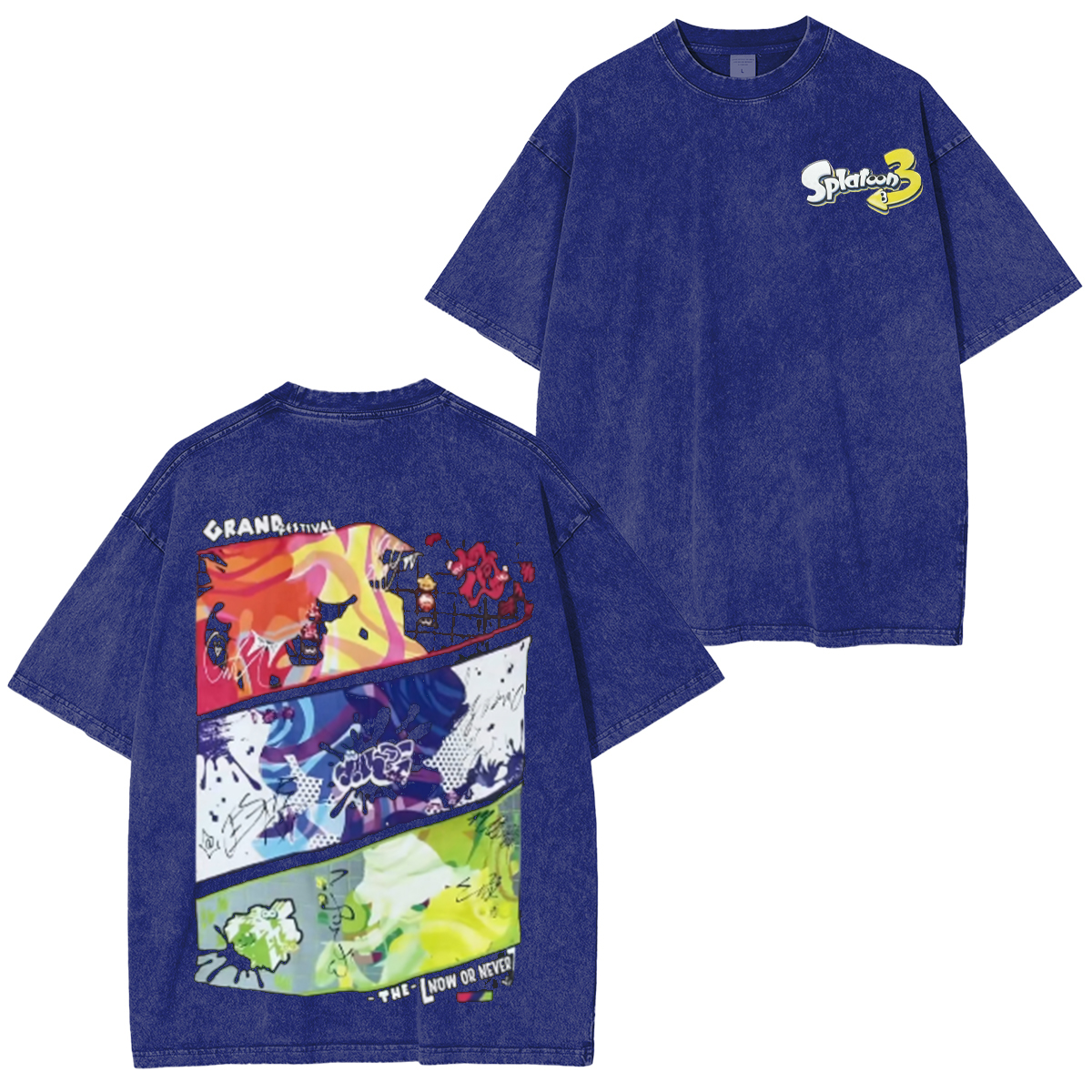 Splatoon3 Unisex Washed T-Shirt