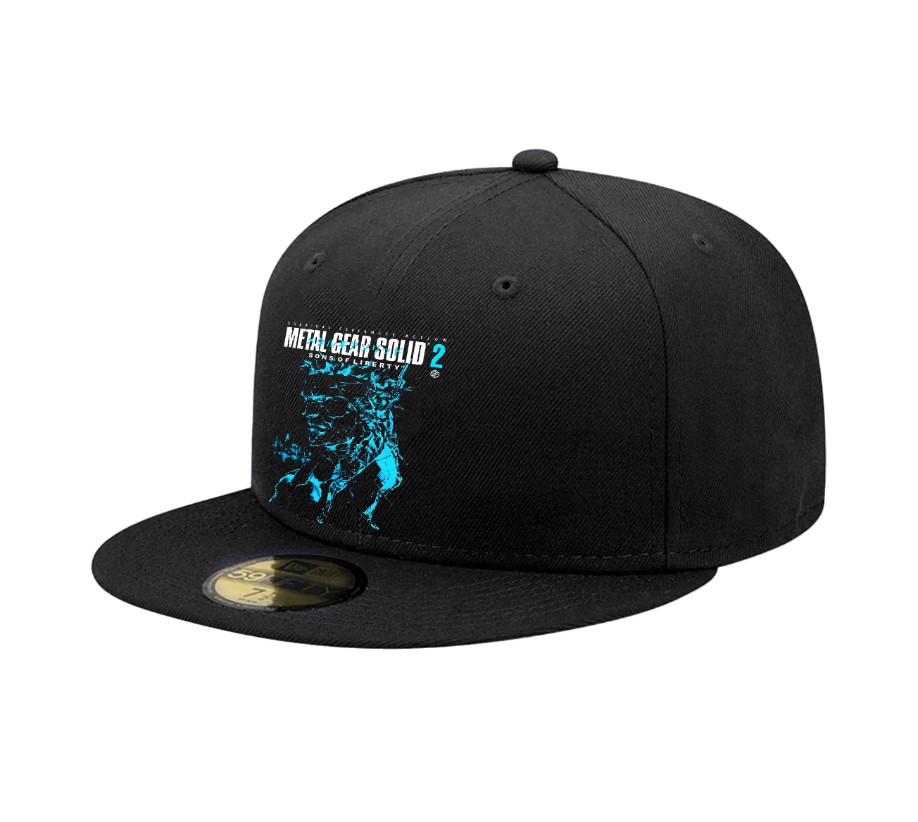 GS2 Snake And Raiden Cover Game Metal Gear Solid Graphic Cap