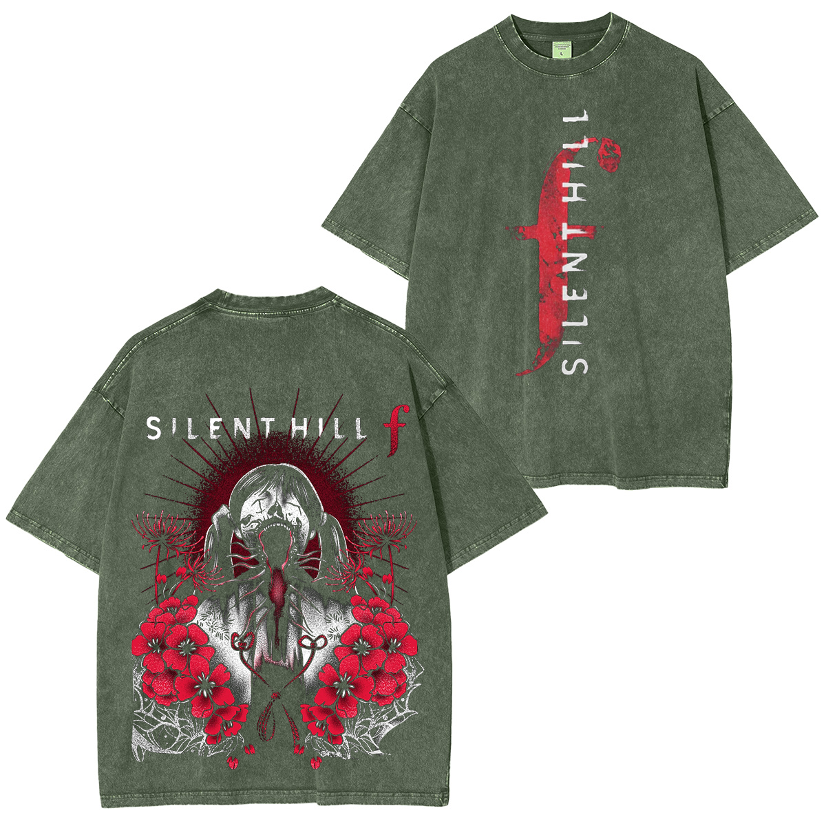 Silent Hill fVintage Washed Unisex T-Shirt