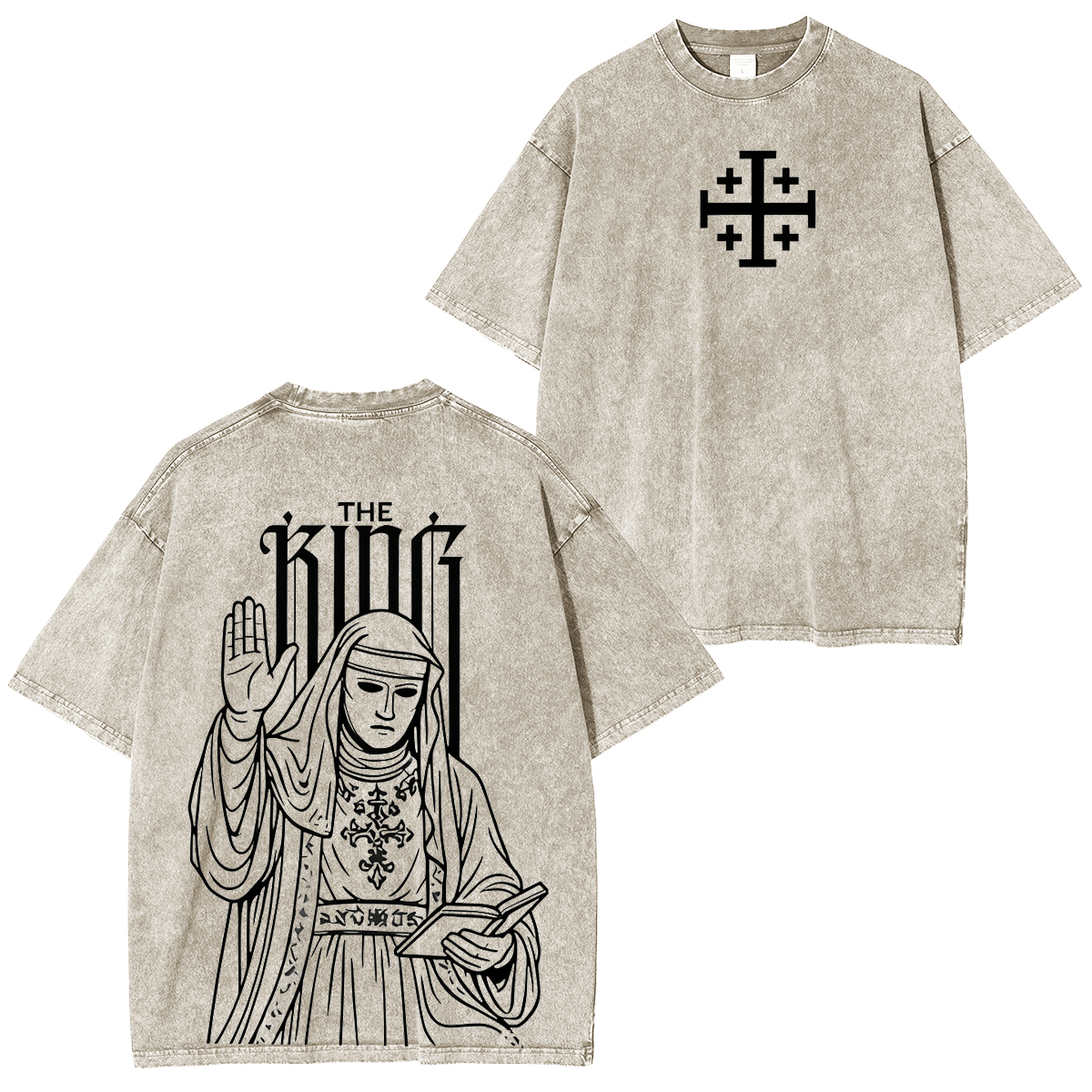 The King Baldwin IV Vintage Washed Unisex T-Shirt