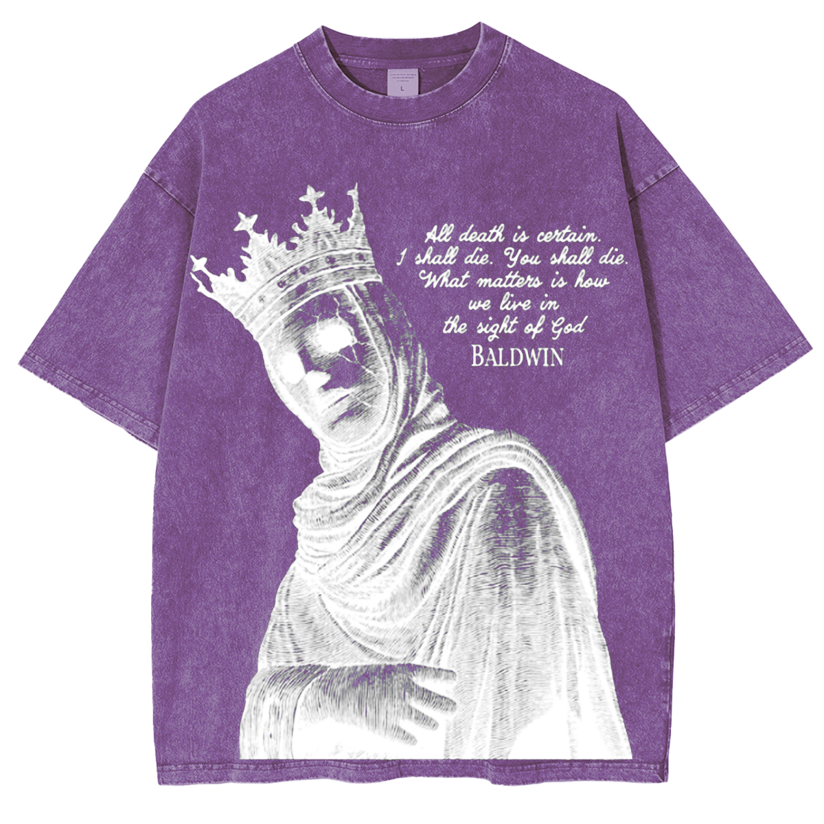 Baldwin Crusader Vintage Washed Unisex T-Shirt