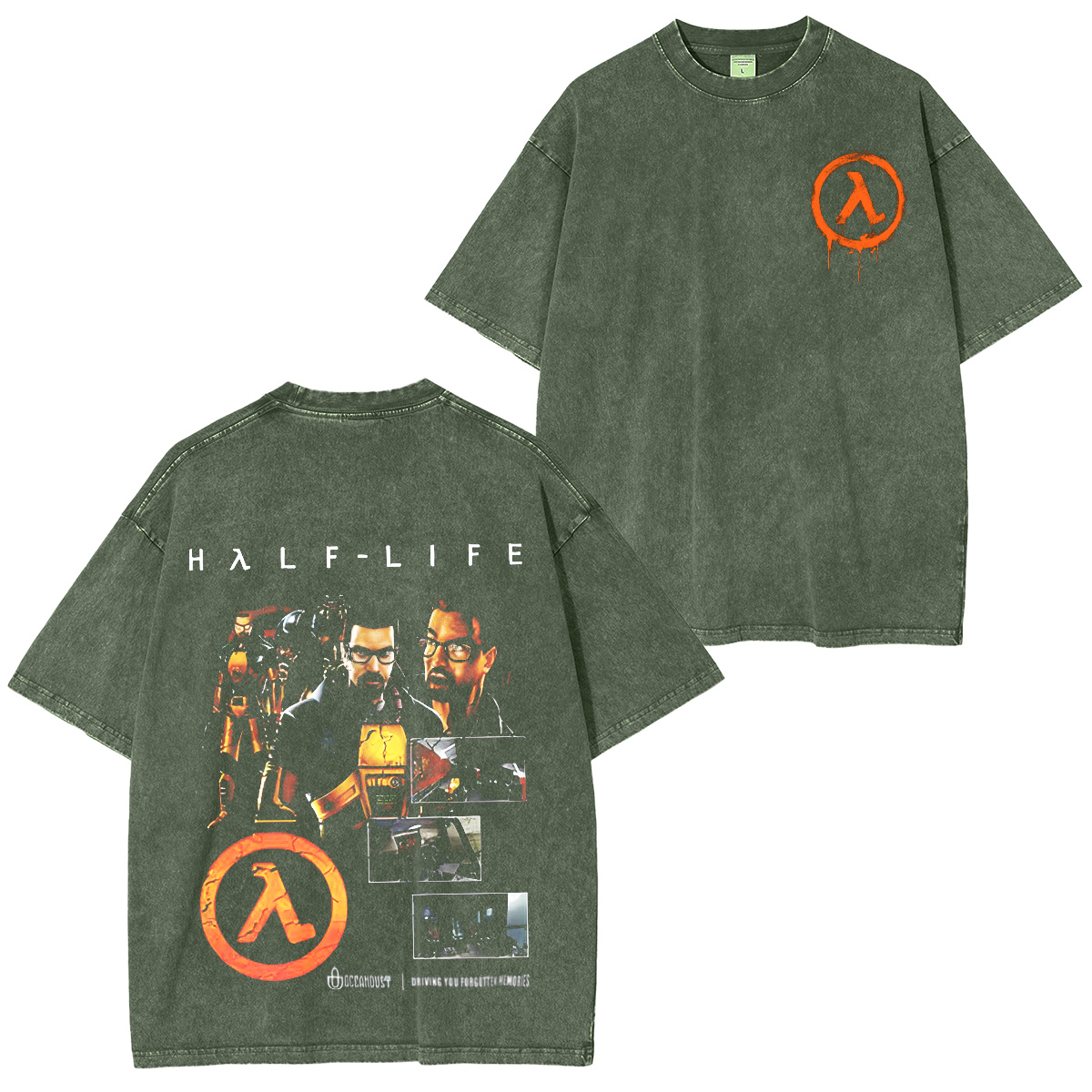 Halflife2 Vintage Washed Unisex T-Shirt