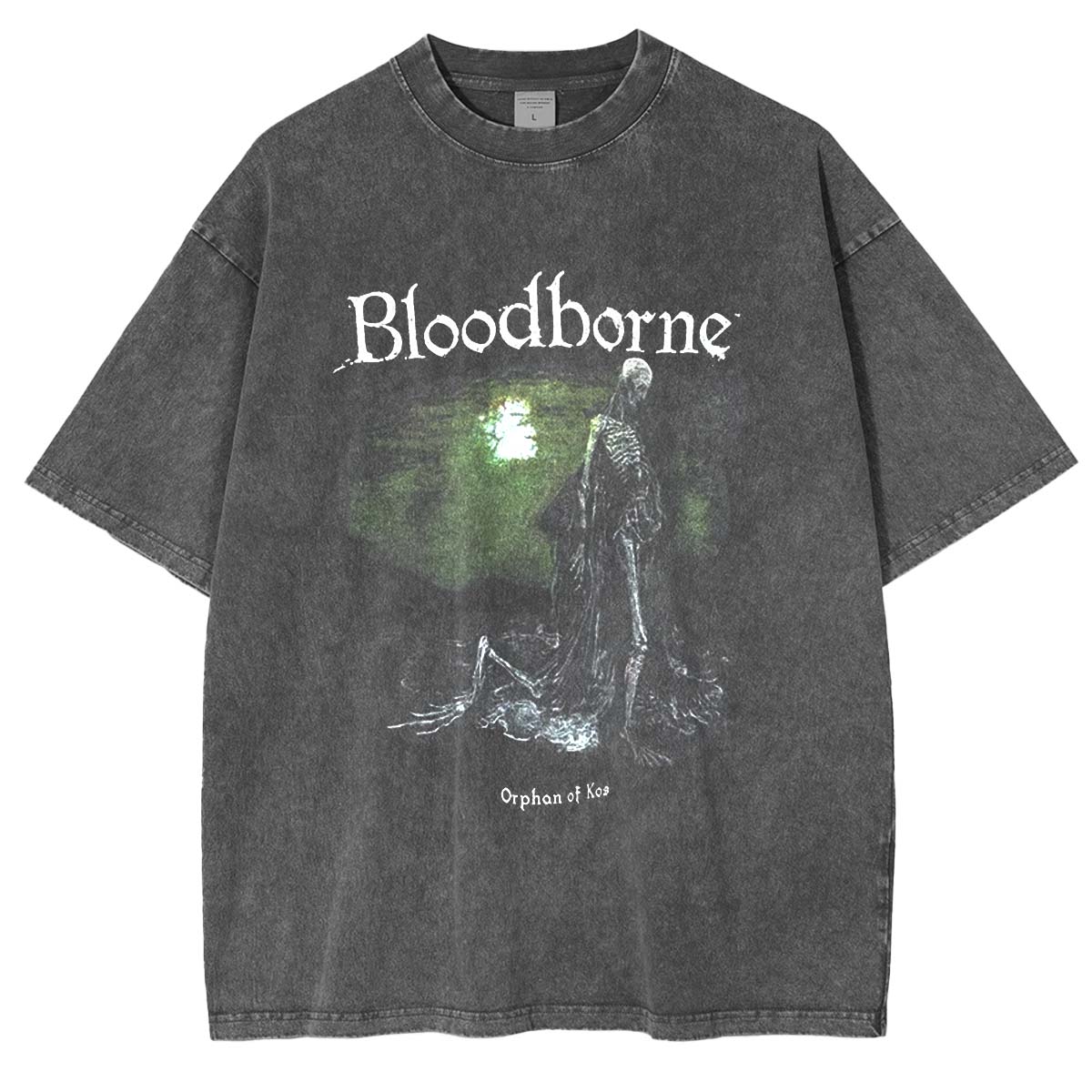 Bloodborne Orphan Of Kos Vintage Washed Unisex T-Shirt