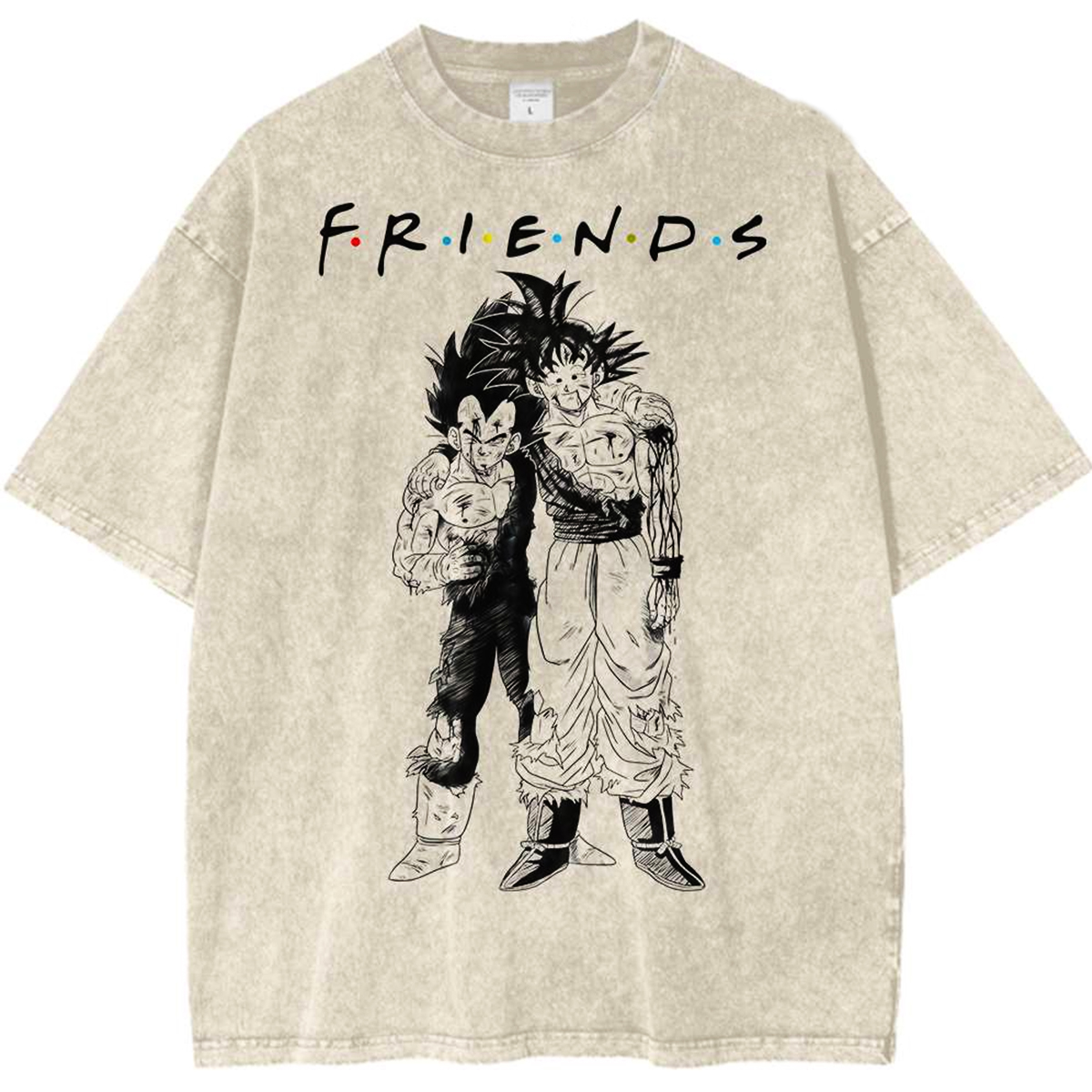 Son Goku Vegeta Dragon Ball Z Anime Vintage Tee
