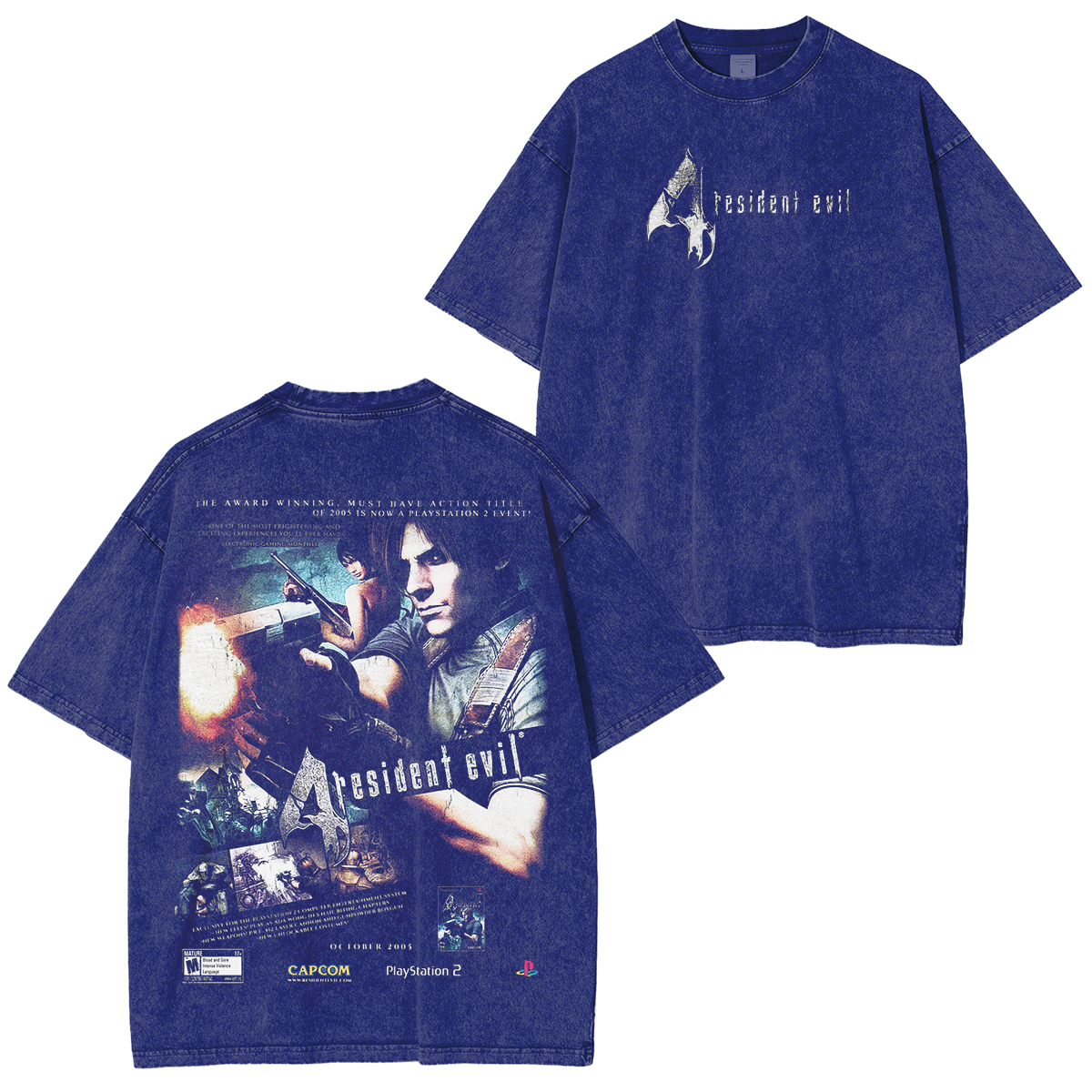 Resident Evil 4 Washed T-shirt/Crewneck/Hoodie