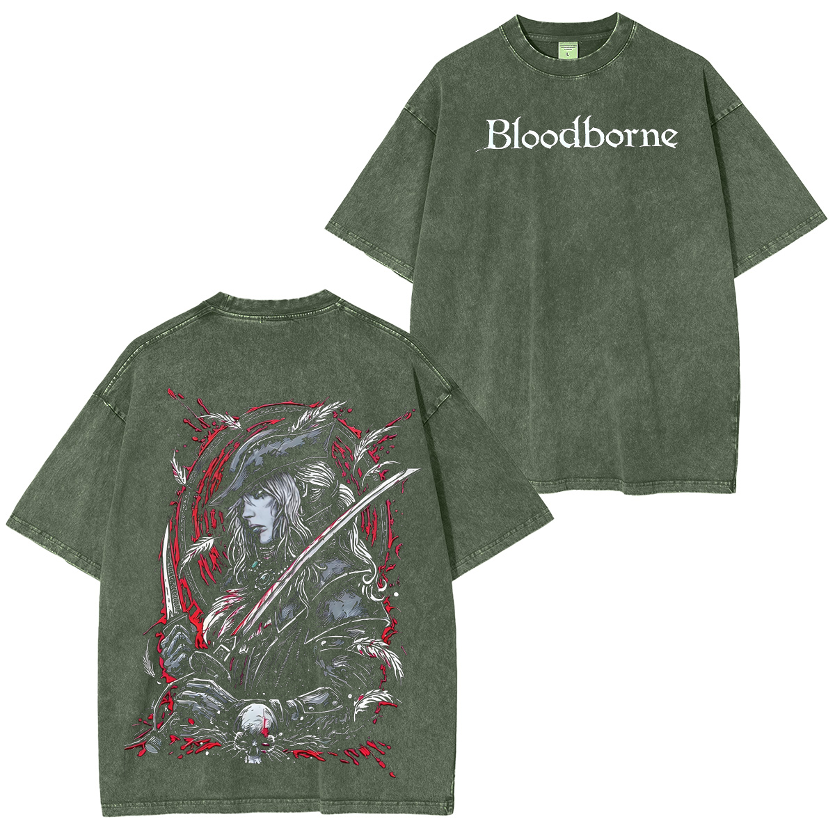 Bloodborne Vintage Washed T-shirt/Crewneck/Hoodie