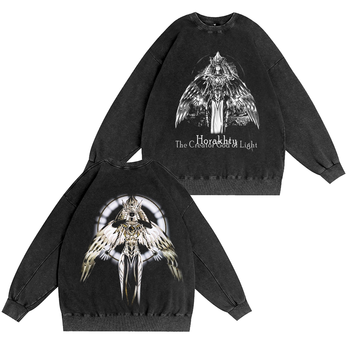The Creator God of Light, Horakhty Vintage Washed T-shirt/Crewneck/Hoodie