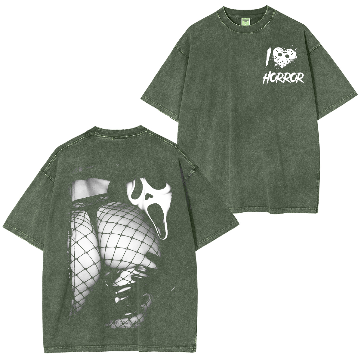 Mister Killer Sir Ghost Face Booty Vintage Washed T-shirt/Crewneck/Hoodie