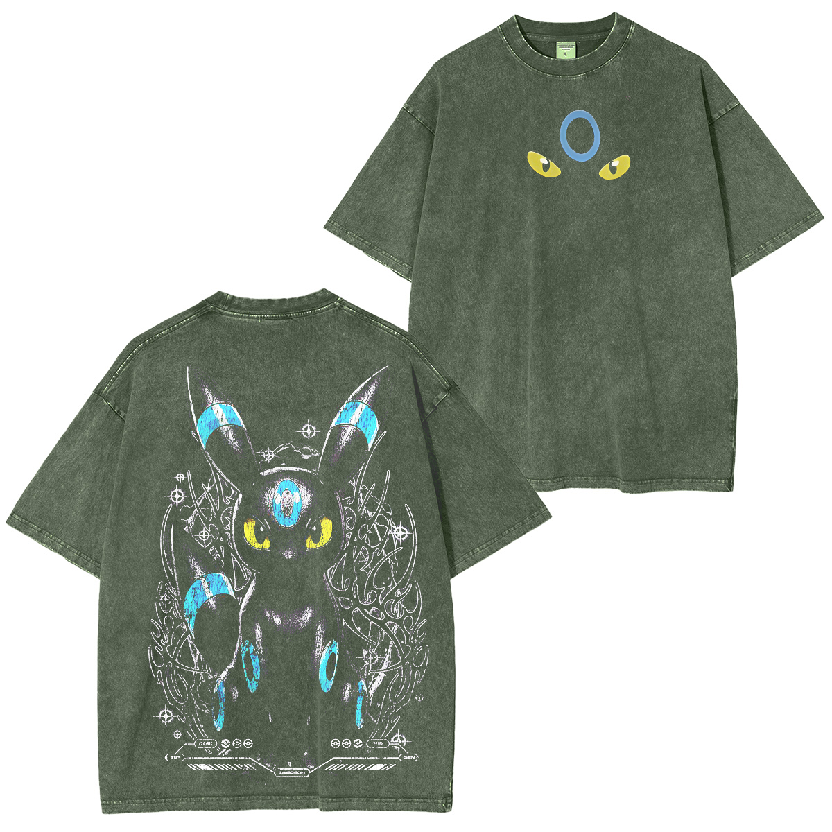Moon Eevee Pokémon Vintage Washed T-shirt/Crewneck/Hoodie