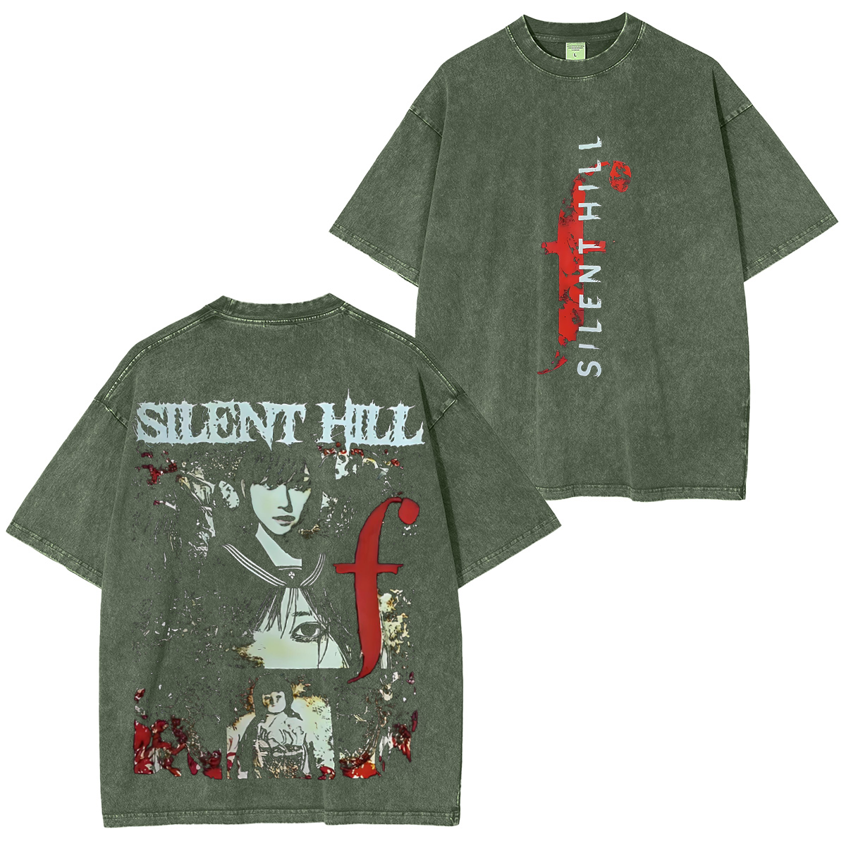 Silent Hill F Vintage Washed T-shirt/Crewneck/Hoodie