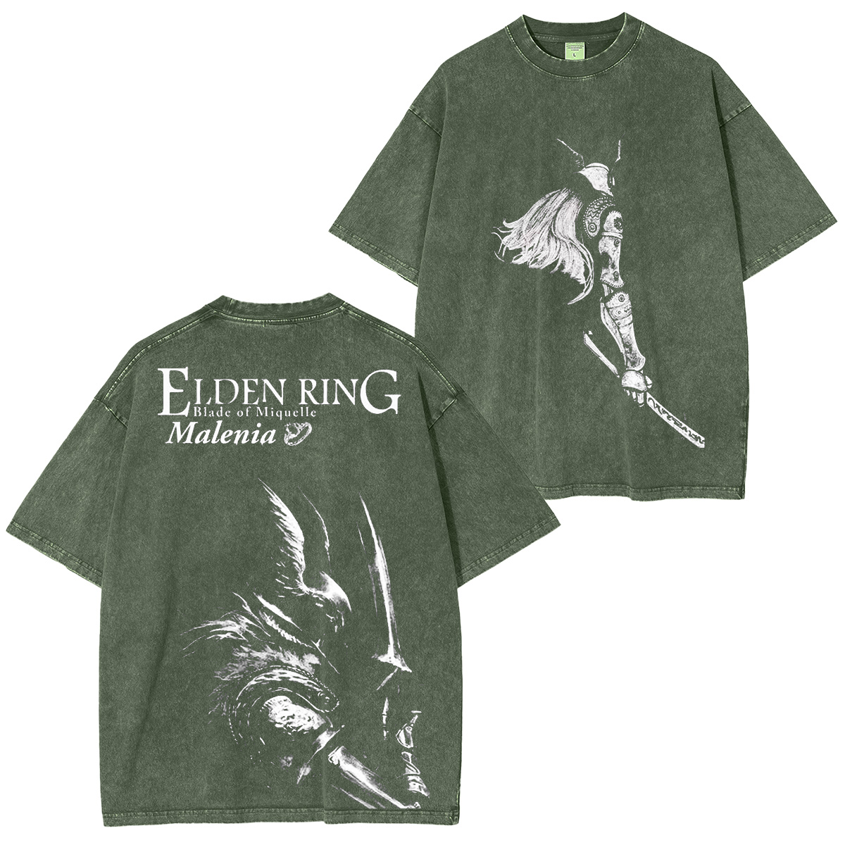 Elden Ring Malenia the Severed Vintage Washed T-shirt/Crewneck/Hoodie