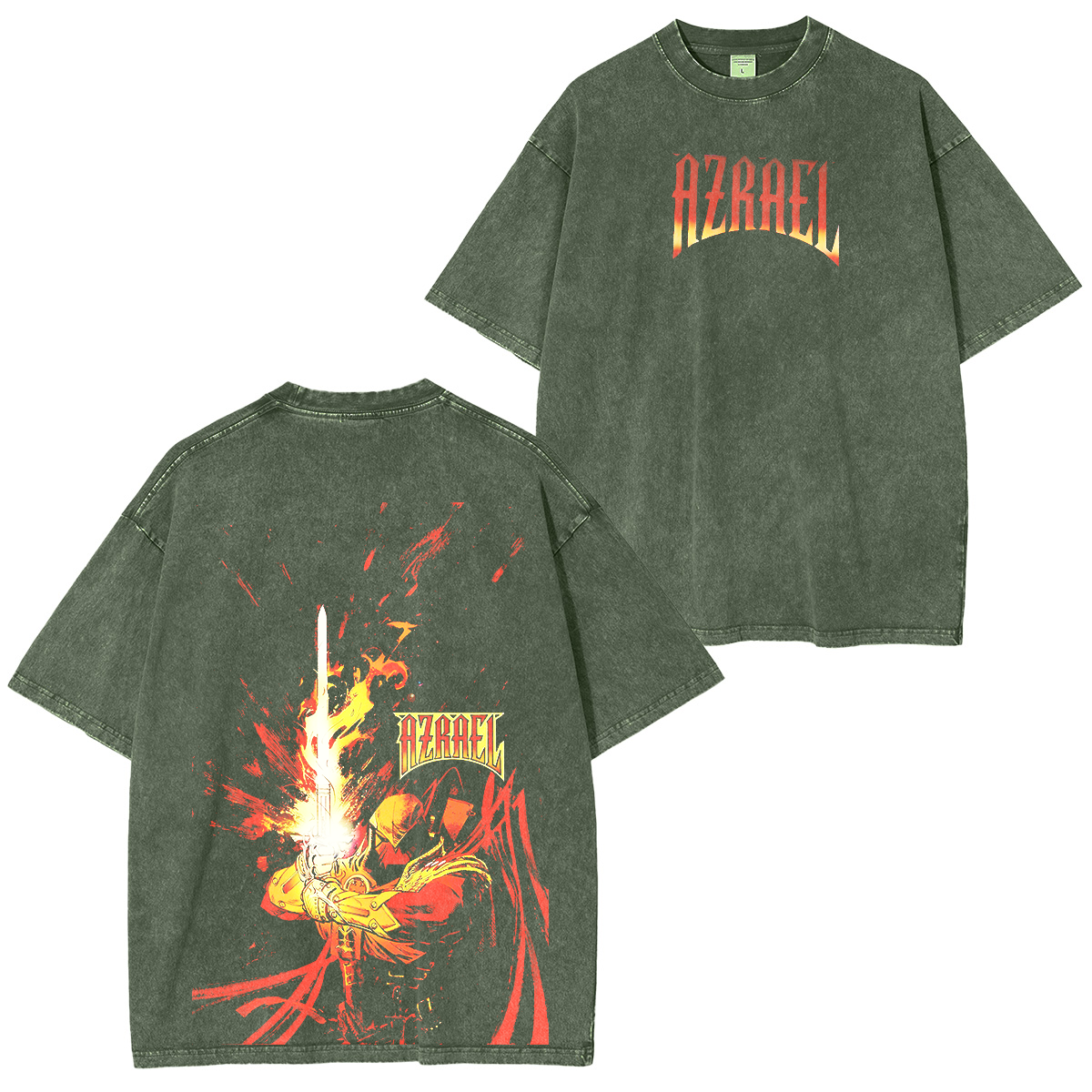 Azrael Avenging Angel Vintage Washed T-shirt/Crewneck/Hoodie