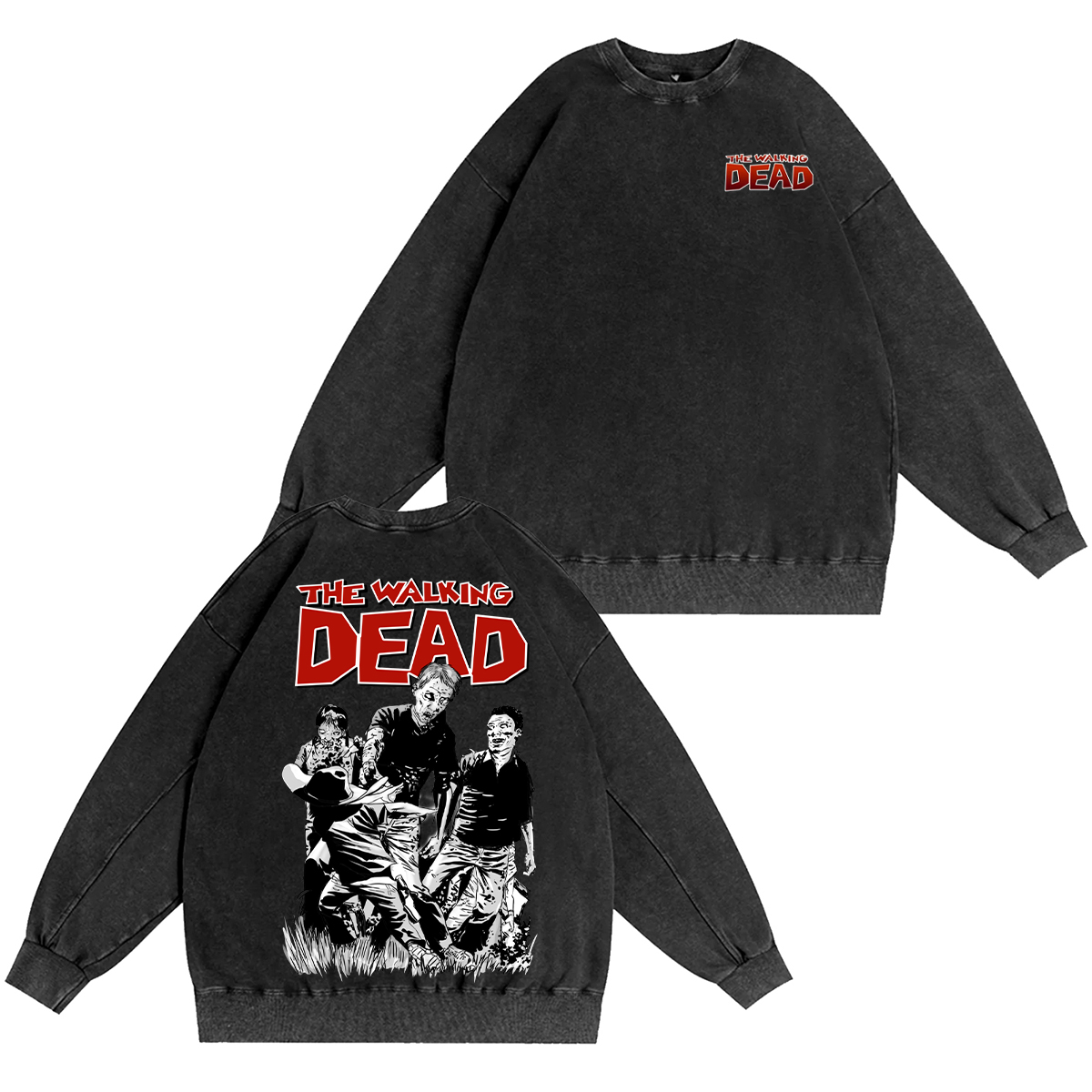 The Walking Dead Vintage Washed T-shirt/Crewneck/Hoodie