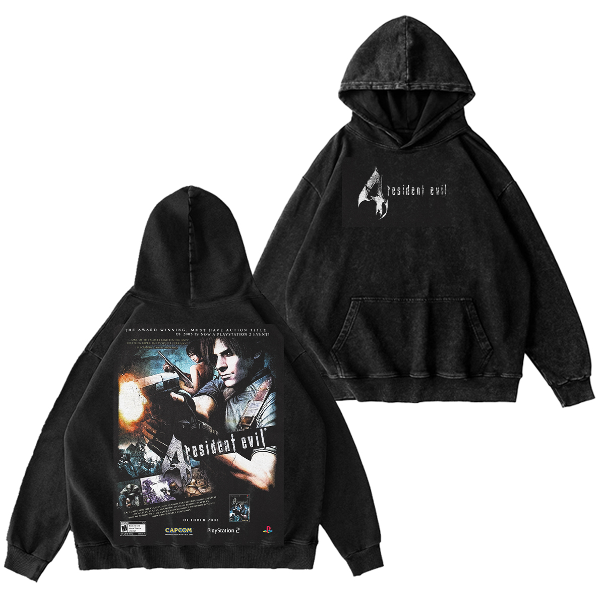 Resident Evil 4 Washed T-shirt/Crewneck/Hoodie