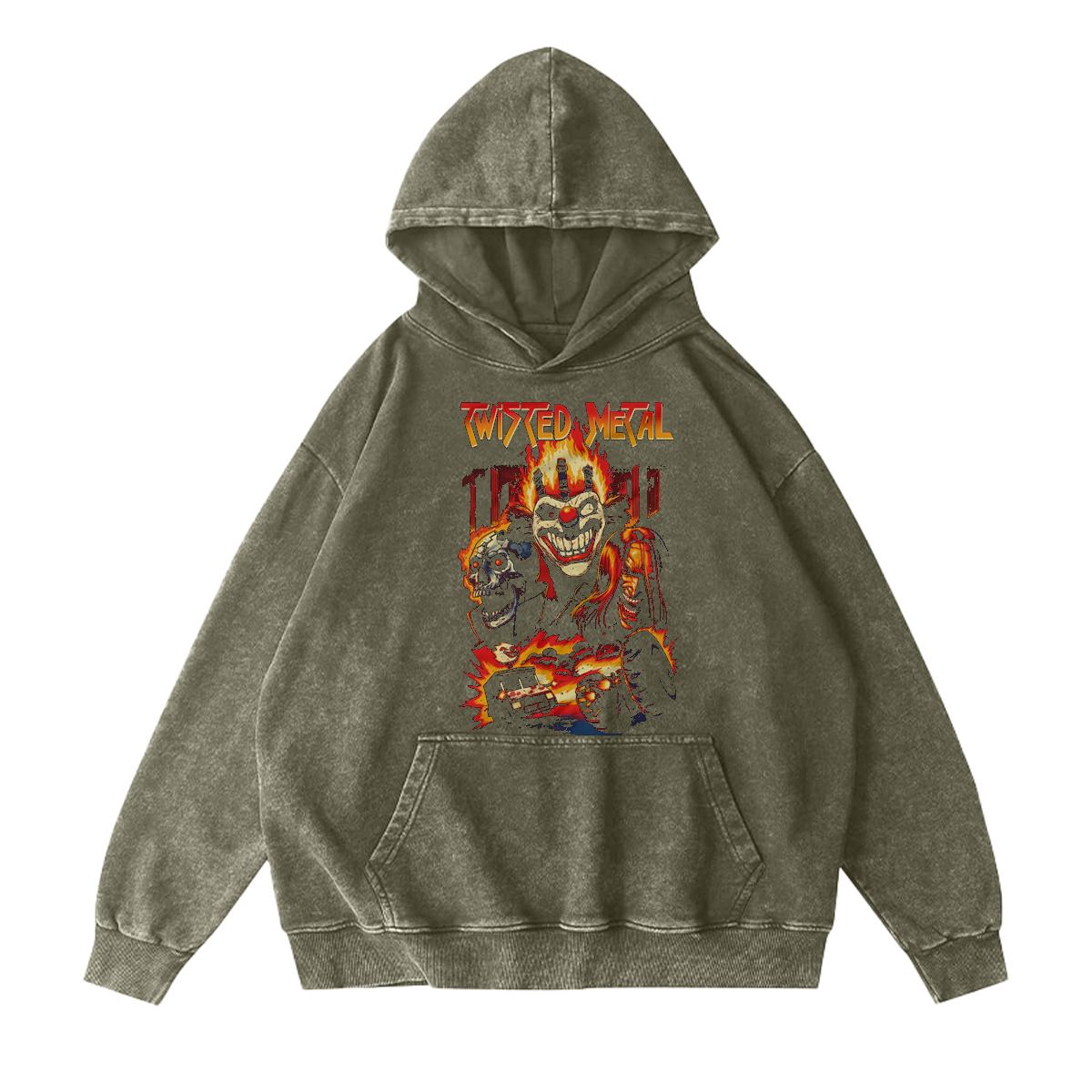 Twisted Metal Washed T-shirt/Crewneck/Hoodie
