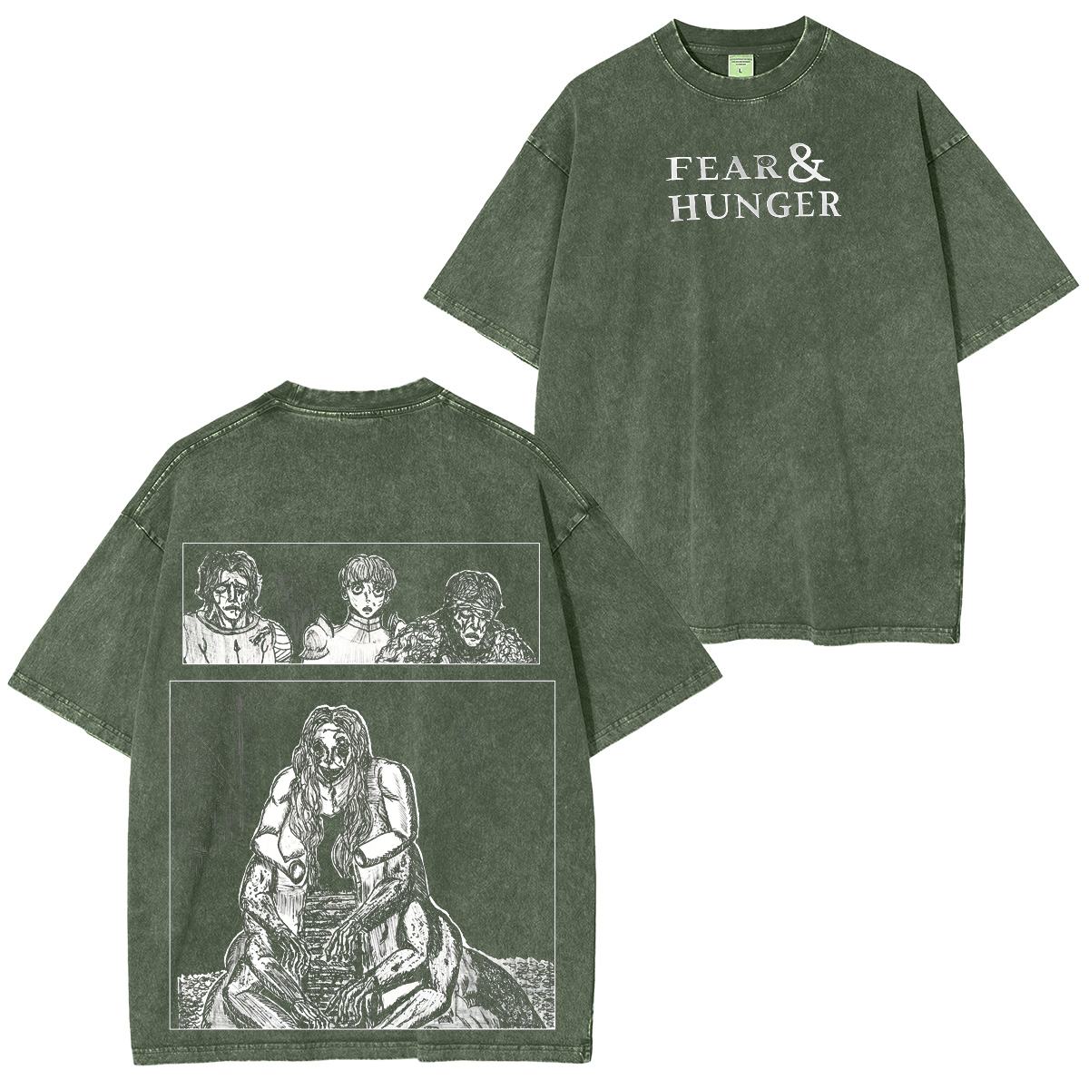 Fear & Hunger Vintage Washed T-shirt/Crewneck/Hoodie